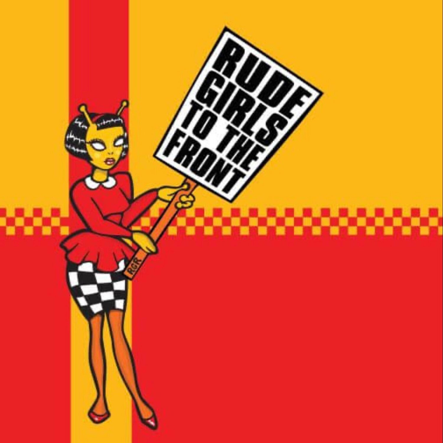 Various Artists - Rude Girls To The Front (Yellow Vinyl)