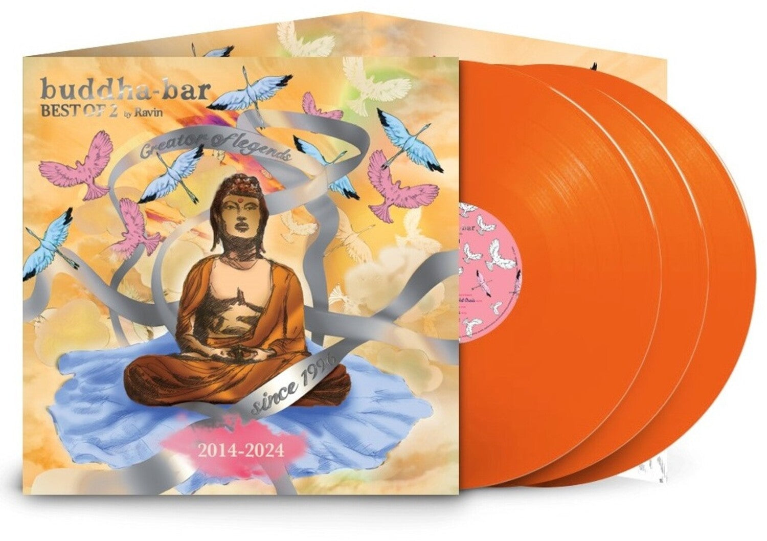 Various Artists - Buddha Bar: Best Of Volume 2 3xLP (Orange Vinyl)