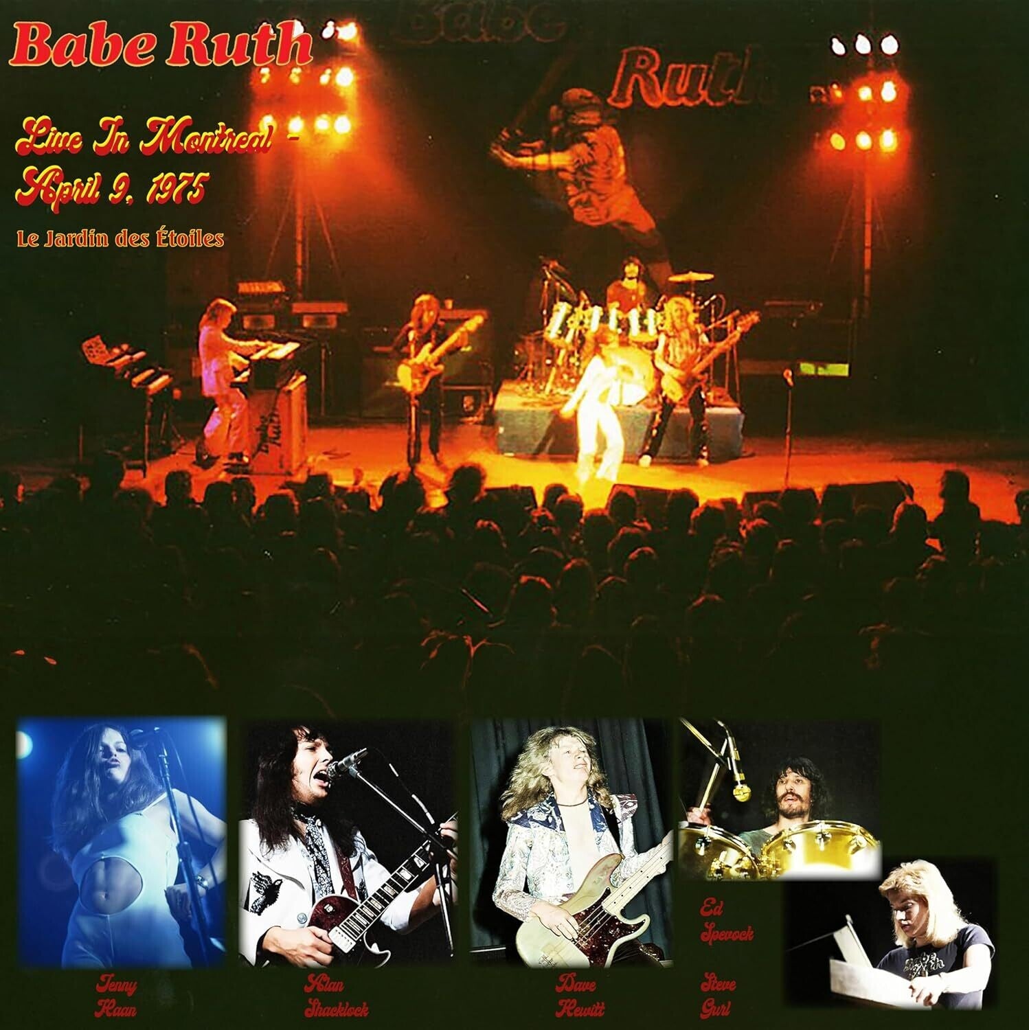 Babe Ruth - Live in Montreal April 9, 1975 (Red Vinyl)