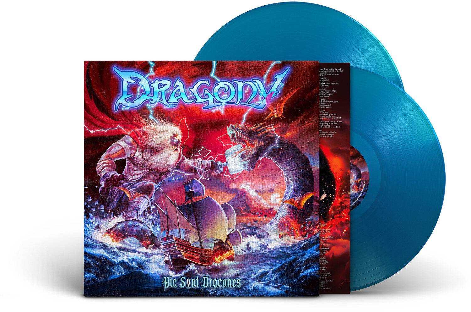 Dragony - Hic Svnt Dracones 2xLP (Blue Vinyl)