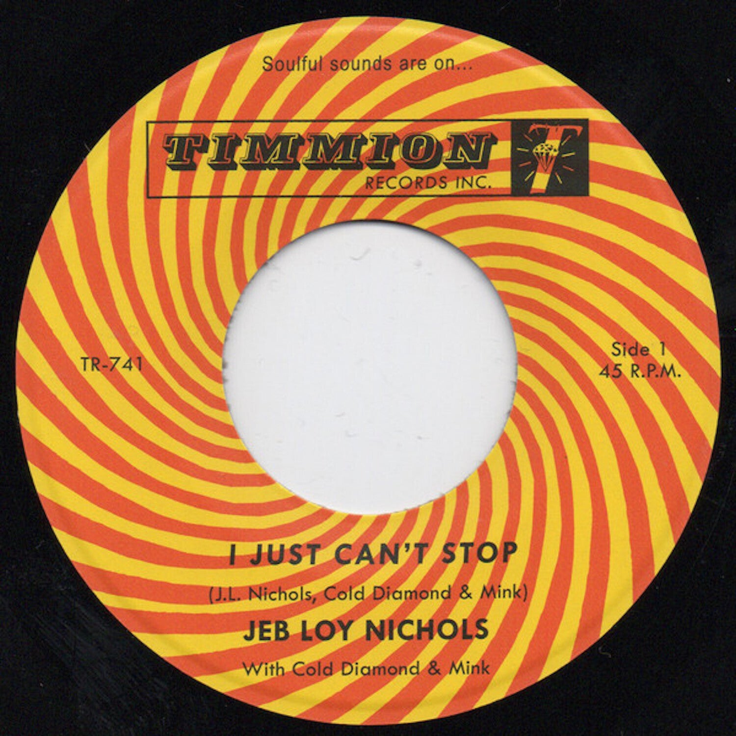 Jeb Loy Nichols / Cold Diamond & Mink - I Just Can't Stop
