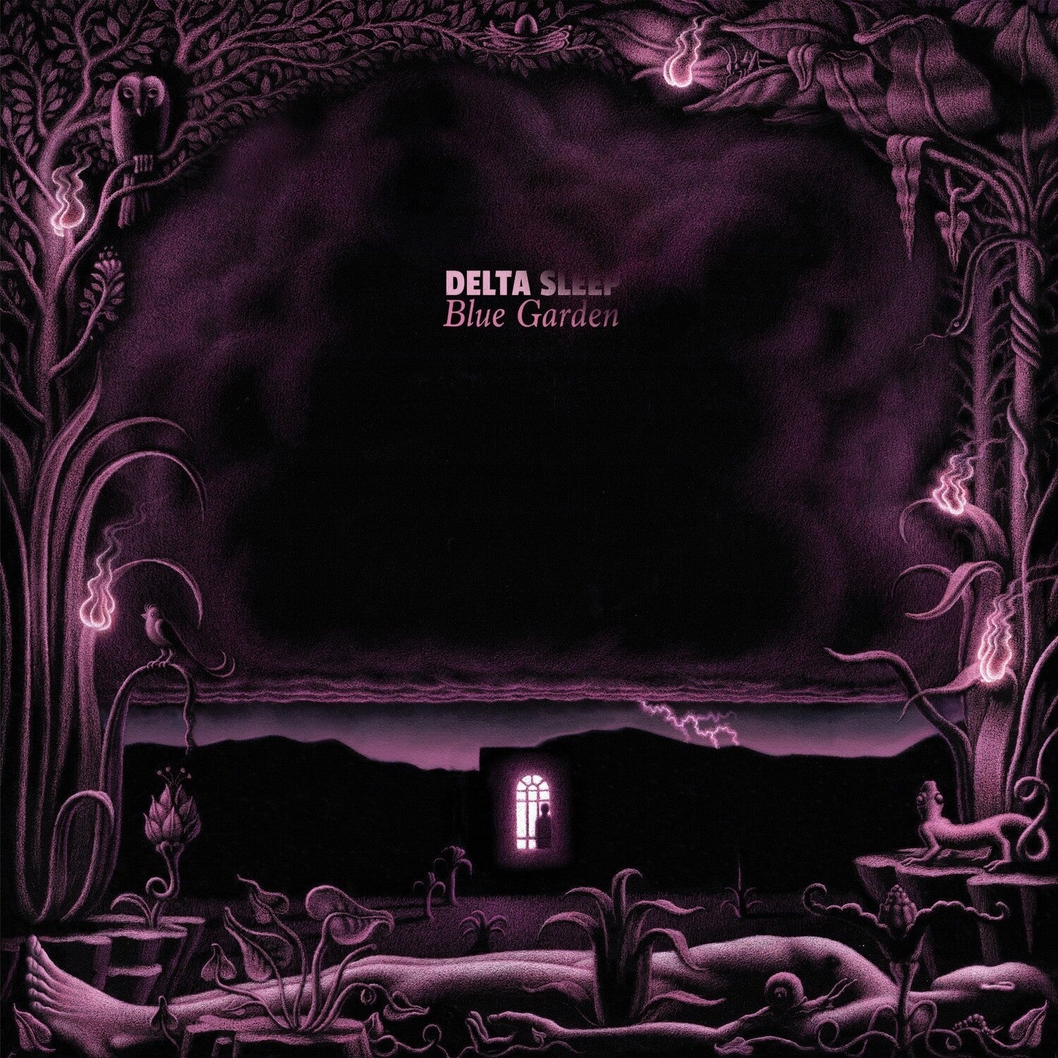 Delta Sleep - Blue Garden - Cloudy Purple (Purple Vinyl)