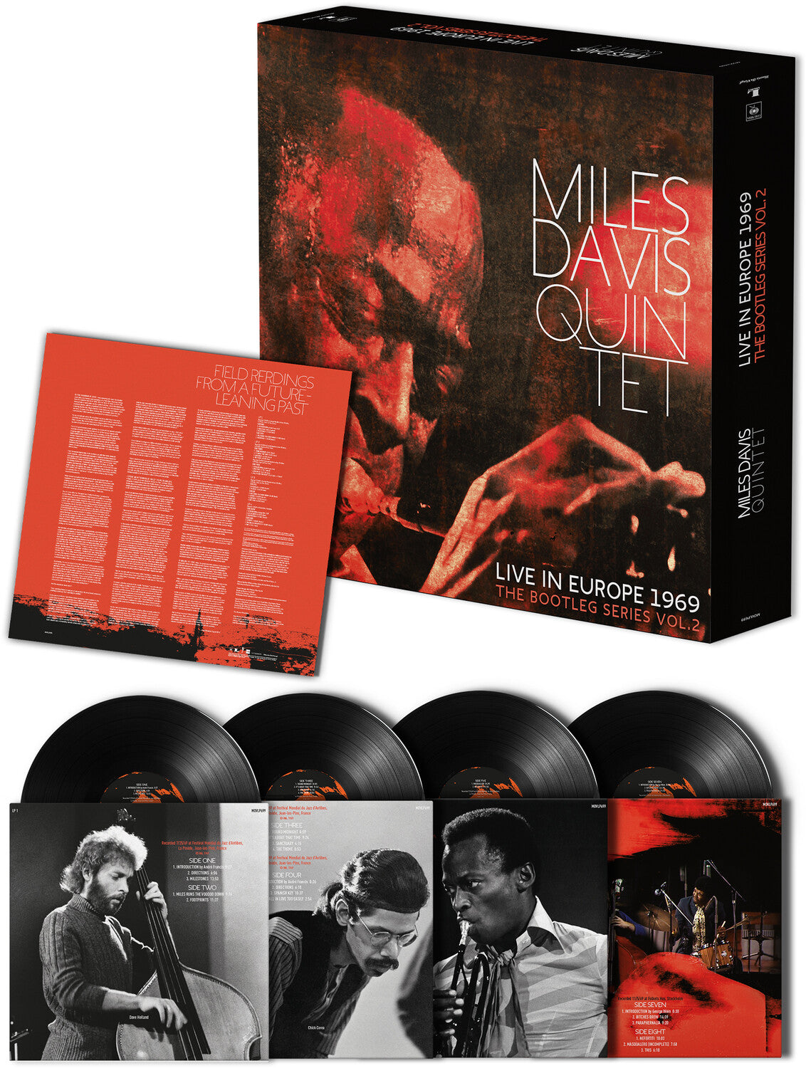 Miles Davis - Live In Europe 1969 (Bootleg Series 2) - Deluxe 180-Gram Black Vinyl Boxset 4xLP (Deluxe)