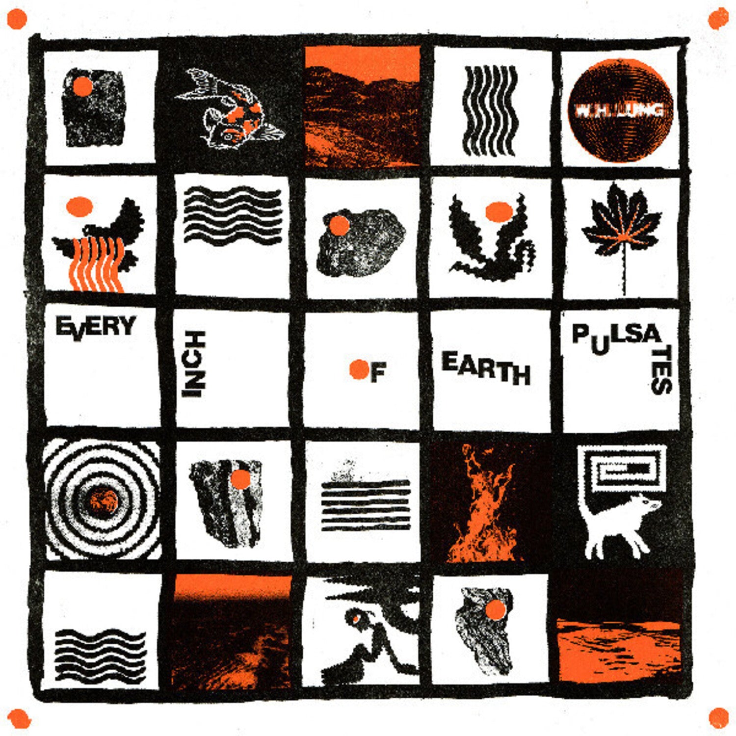W. H. Lung - Every Inch Of Earth Pulsates (Clear Vinyl)