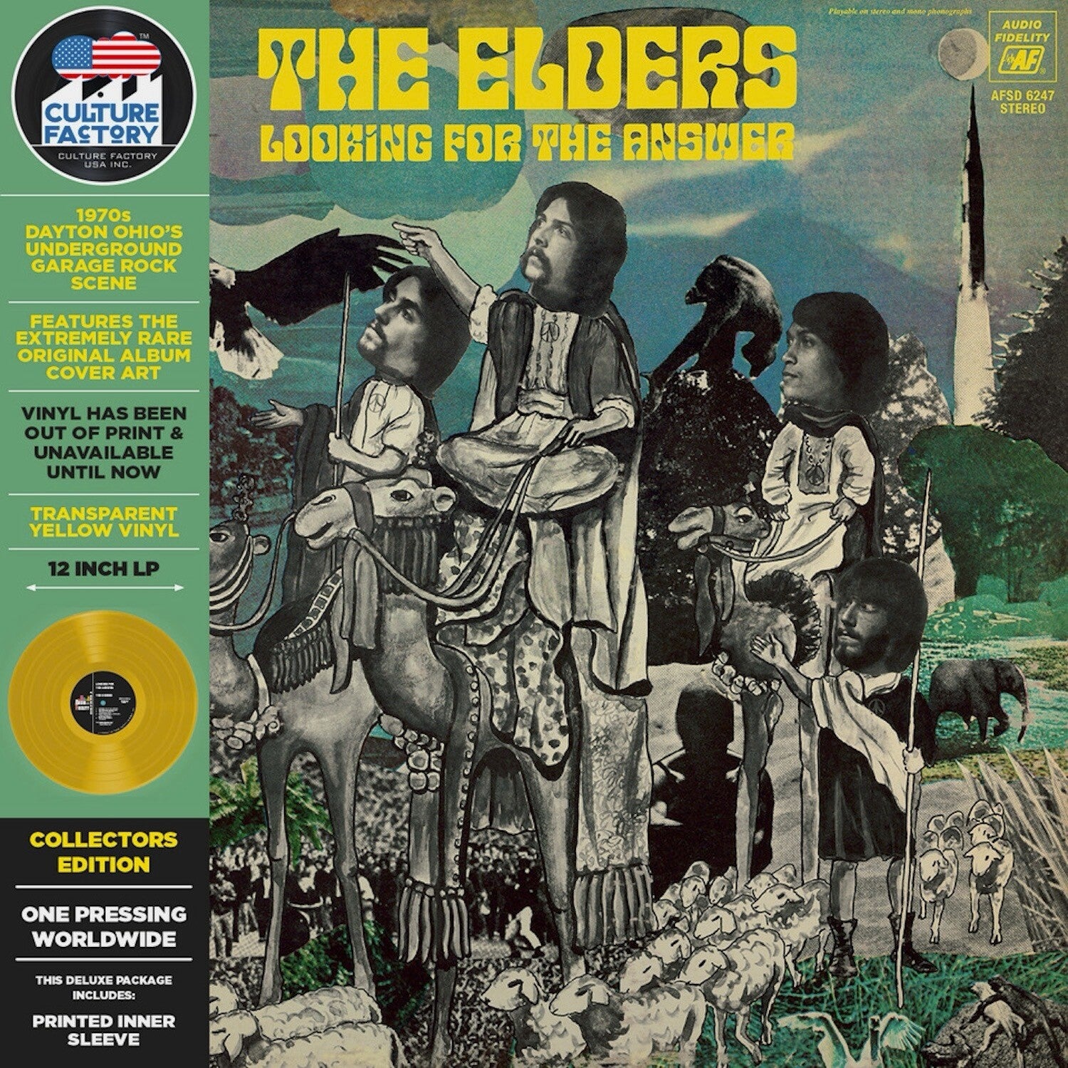 Elders - Looking for the Answer (Yellow Vinyl)