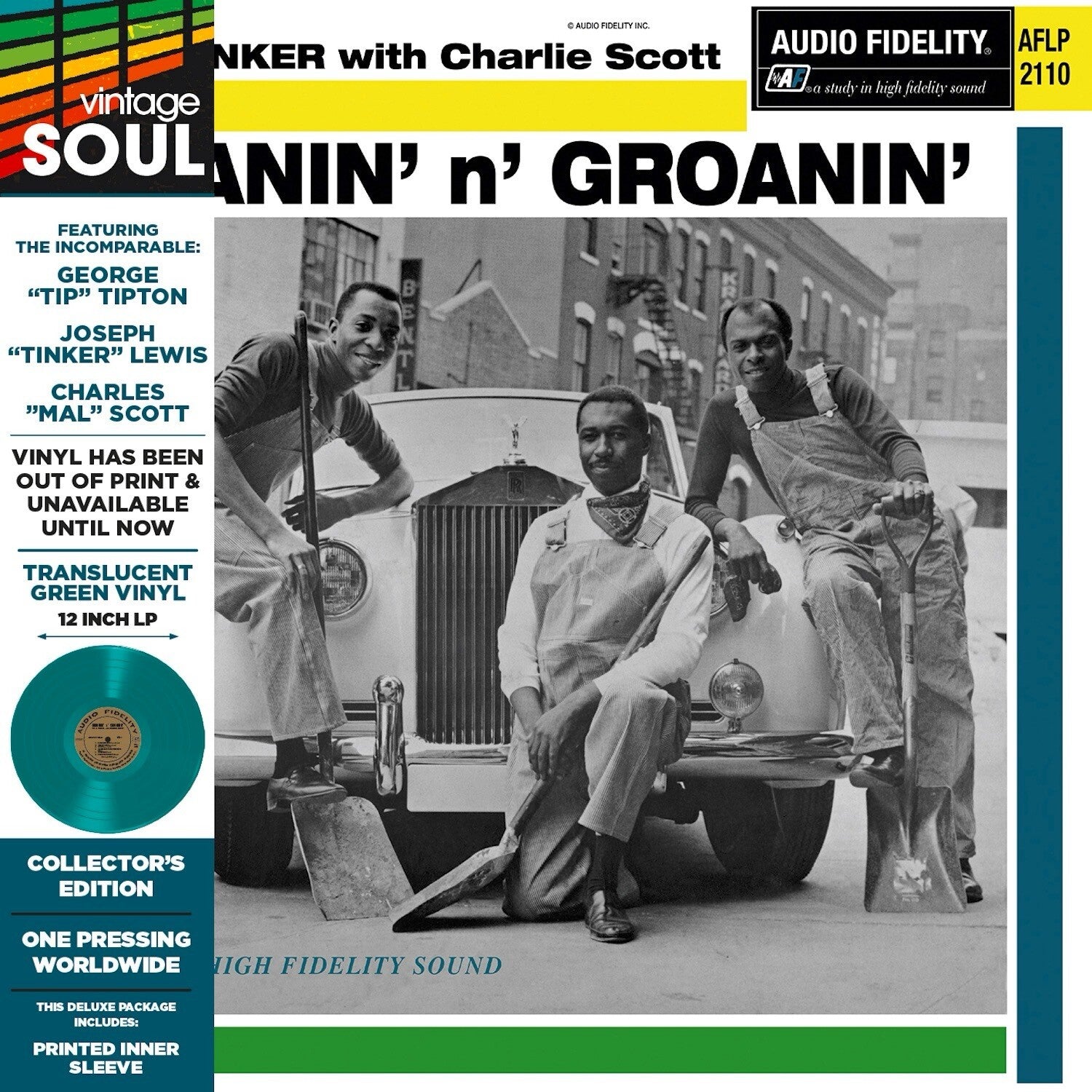 Tip & Tinker / Charlie Scott - Moanin' N Groanin' (Green Vinyl)