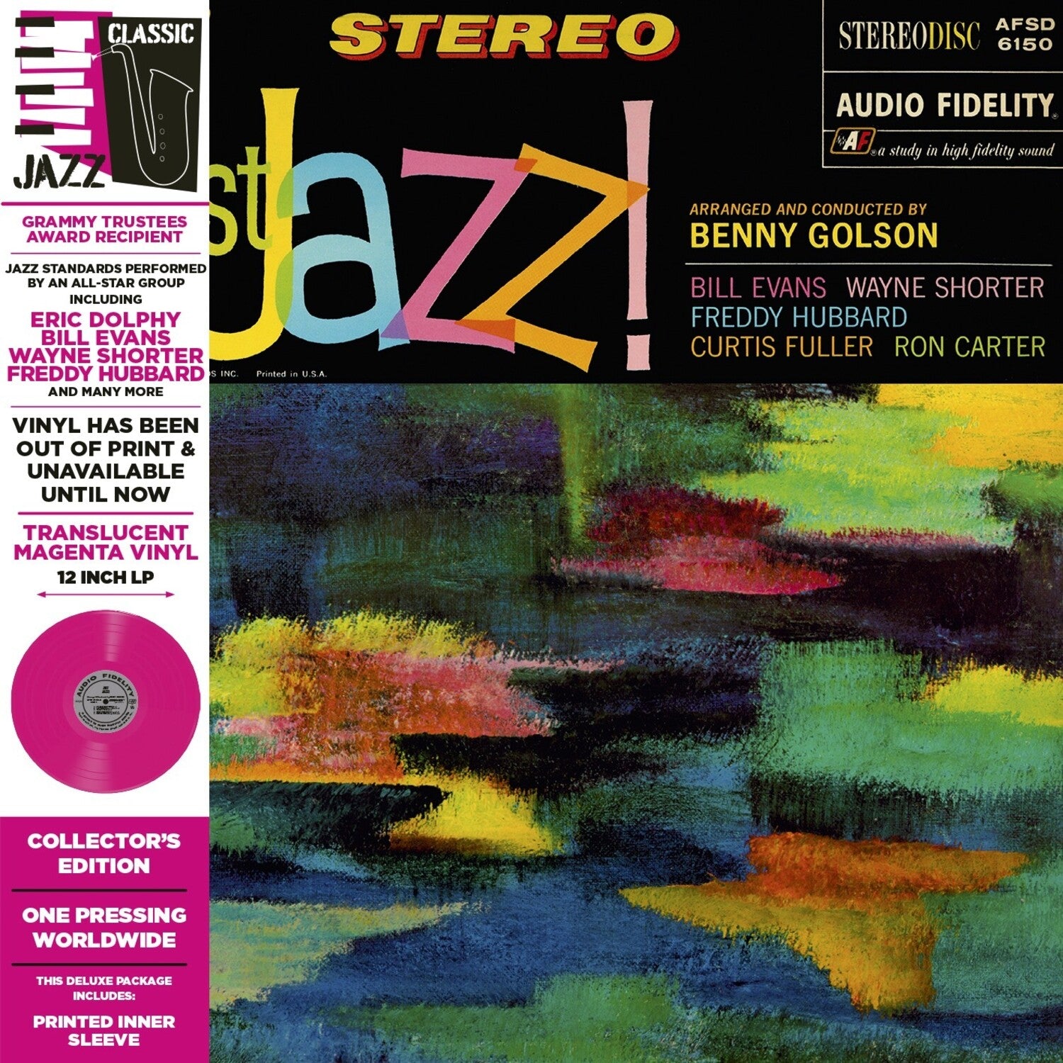 Benny Golson - Just Jazz! (Pink Vinyl)