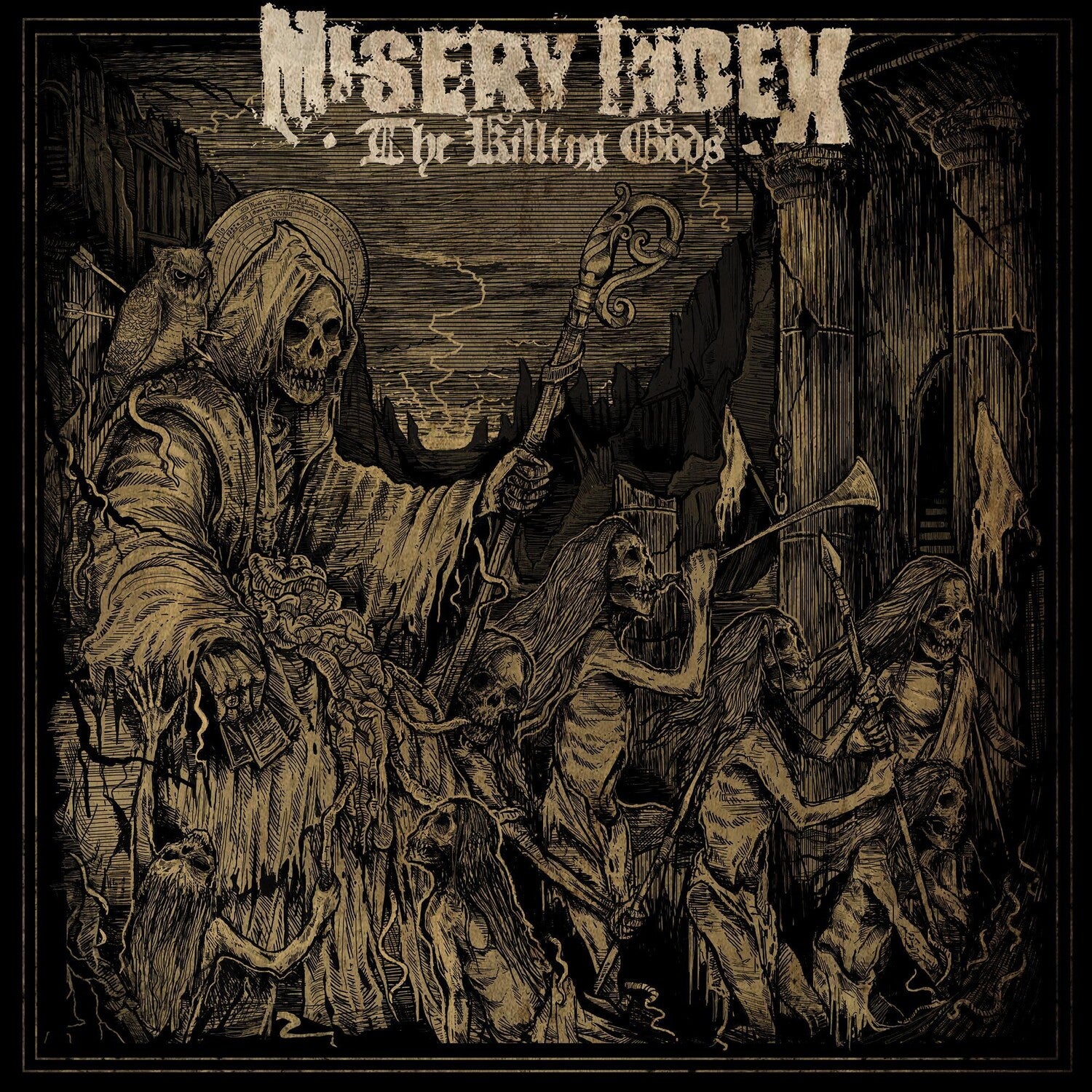 Misery Index - The Killing Gods 2xLP (Orange Vinyl)