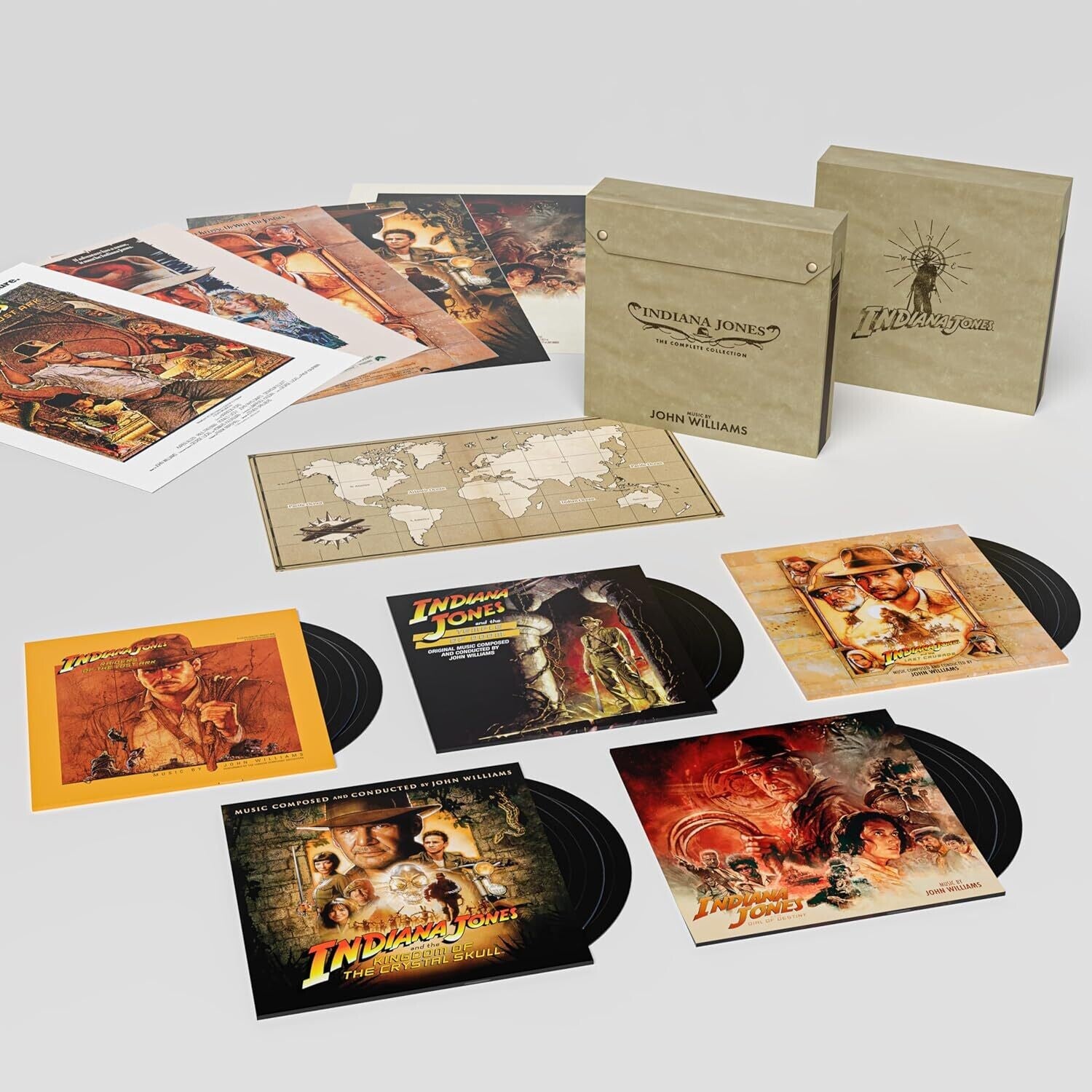 John Williams - Indiana Jones: The Complete Collection 10xLP (Limited Edition)