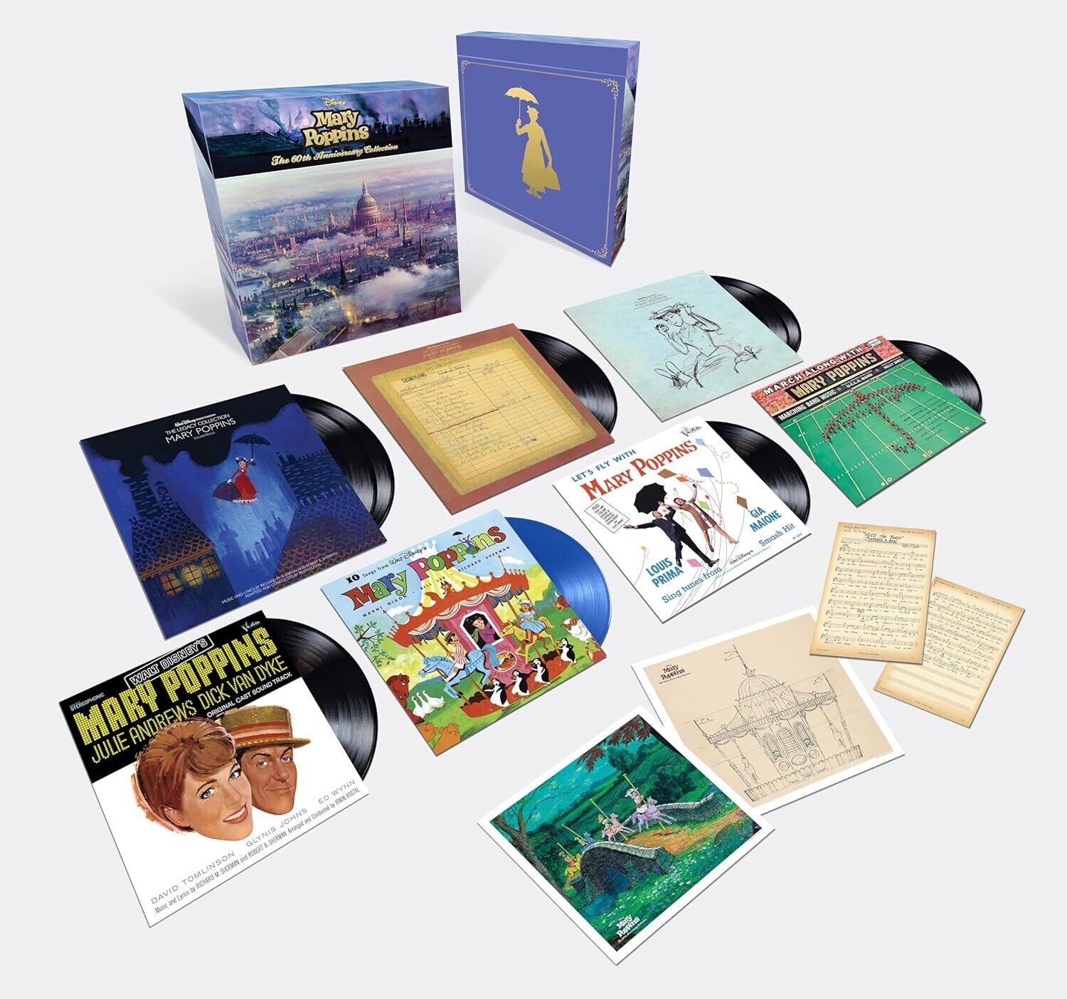 Mary Poppins: 60th Anniversary Collection / Var - Mary Poppins: The 60th Anniversary Collection 7xLP (Anniversary Edition)