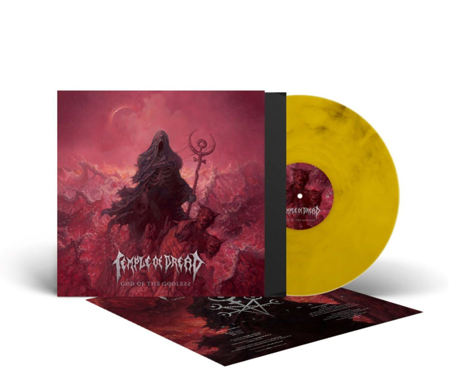 Temple of Dread - God of the Godless (Yellow Vinyl)