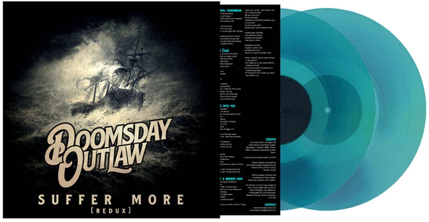 Doomsday Outlaw - Suffer More 2xLP (Blue Vinyl)