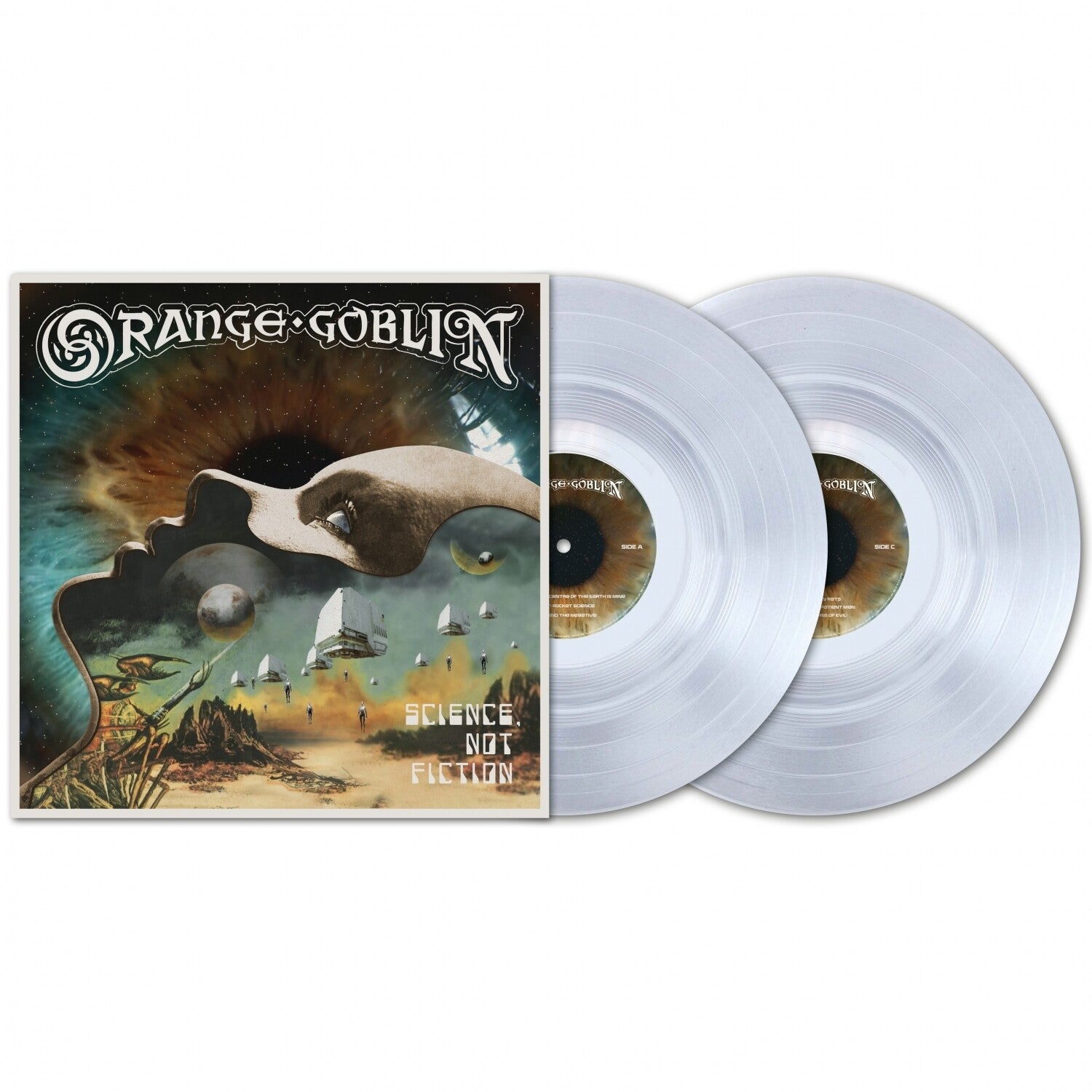 Orange Goblin - Science, Not Fiction - 140gm Crystal Clear Vinyl 2xLP (Clear Vinyl)