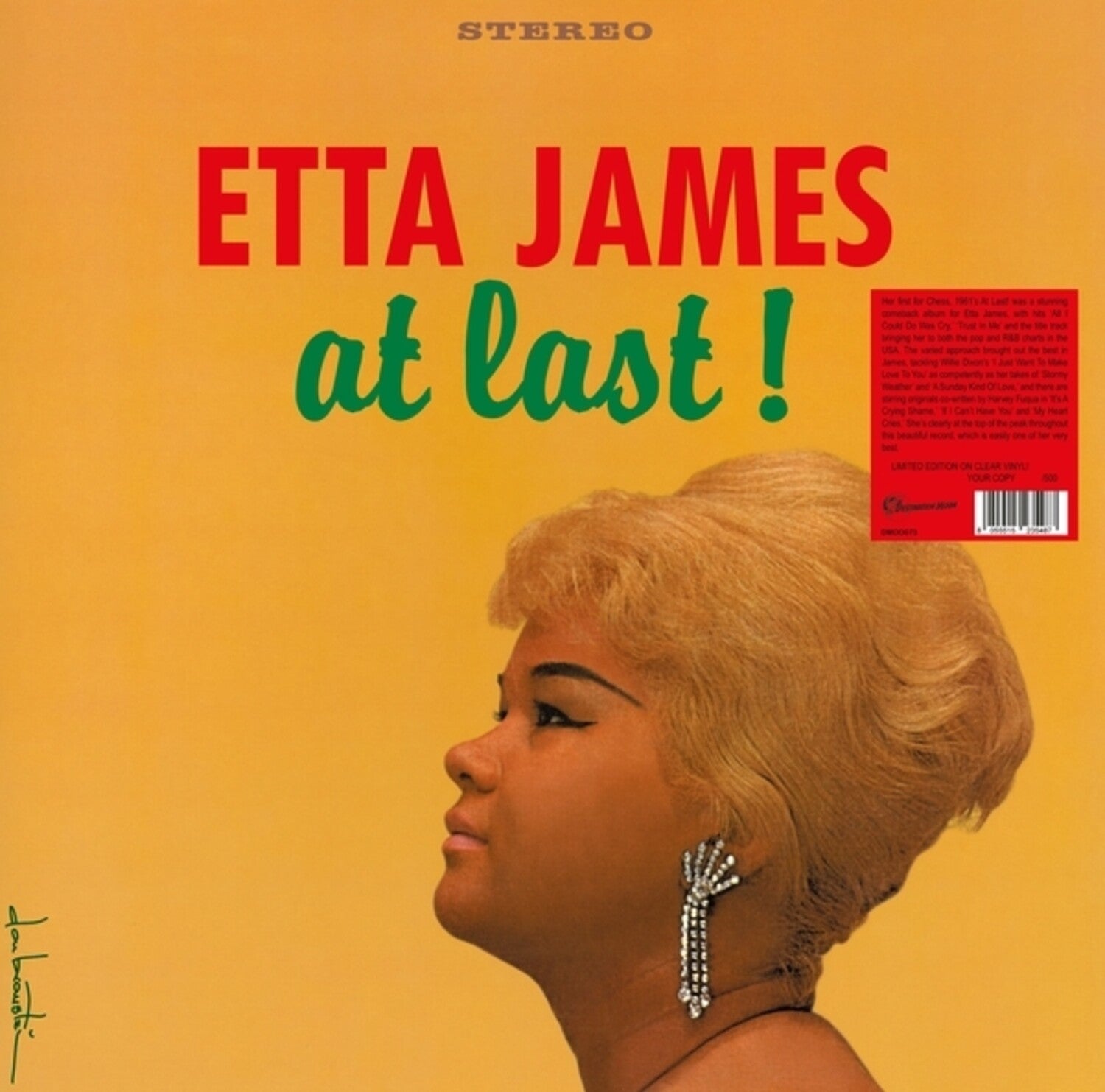 Etta James - At Last! (Red Vinyl)