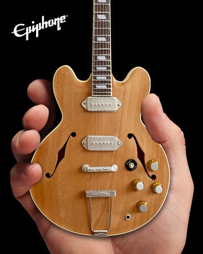 Axe Hvn Eg811 Epiphone 1965 Casino Natural Mini Gu - Axe Hvn Eg811 Epiphone 1965 Casino Natural Mini Gu