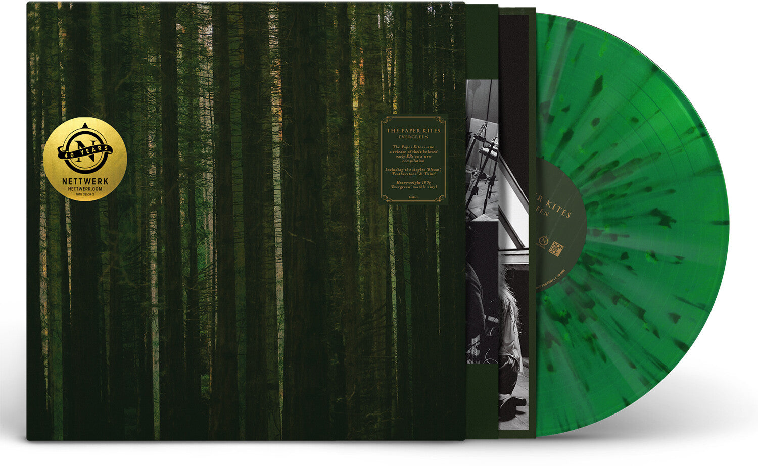 Paper Kites - Evergreen - Green (Green Vinyl)