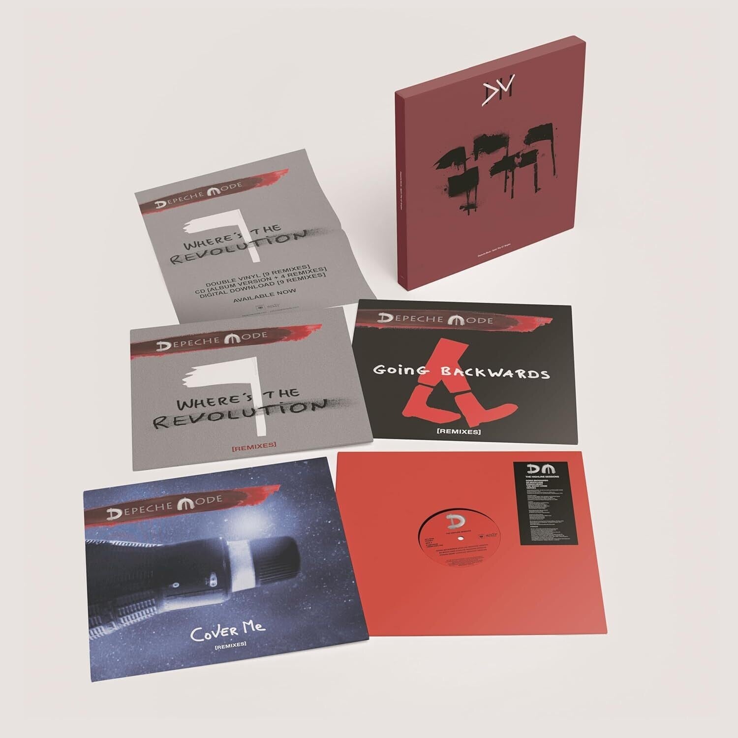 Depeche Mode - Spirit - The 12 Singles 7x12