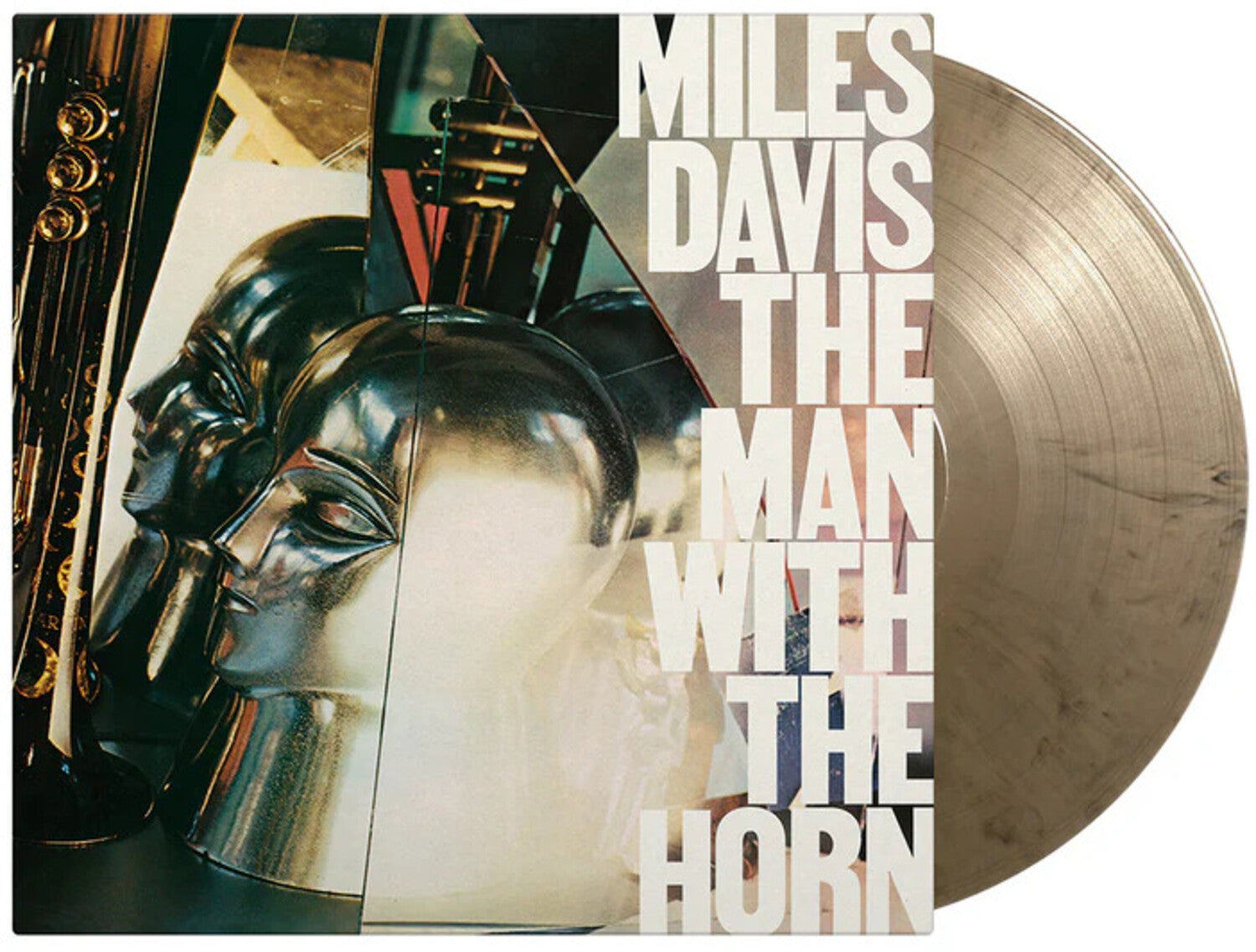 Miles Davis - Man With The Horn - Limited 180-Gram Gold & Black Marble Colored Vinyl (Gold Vinyl)