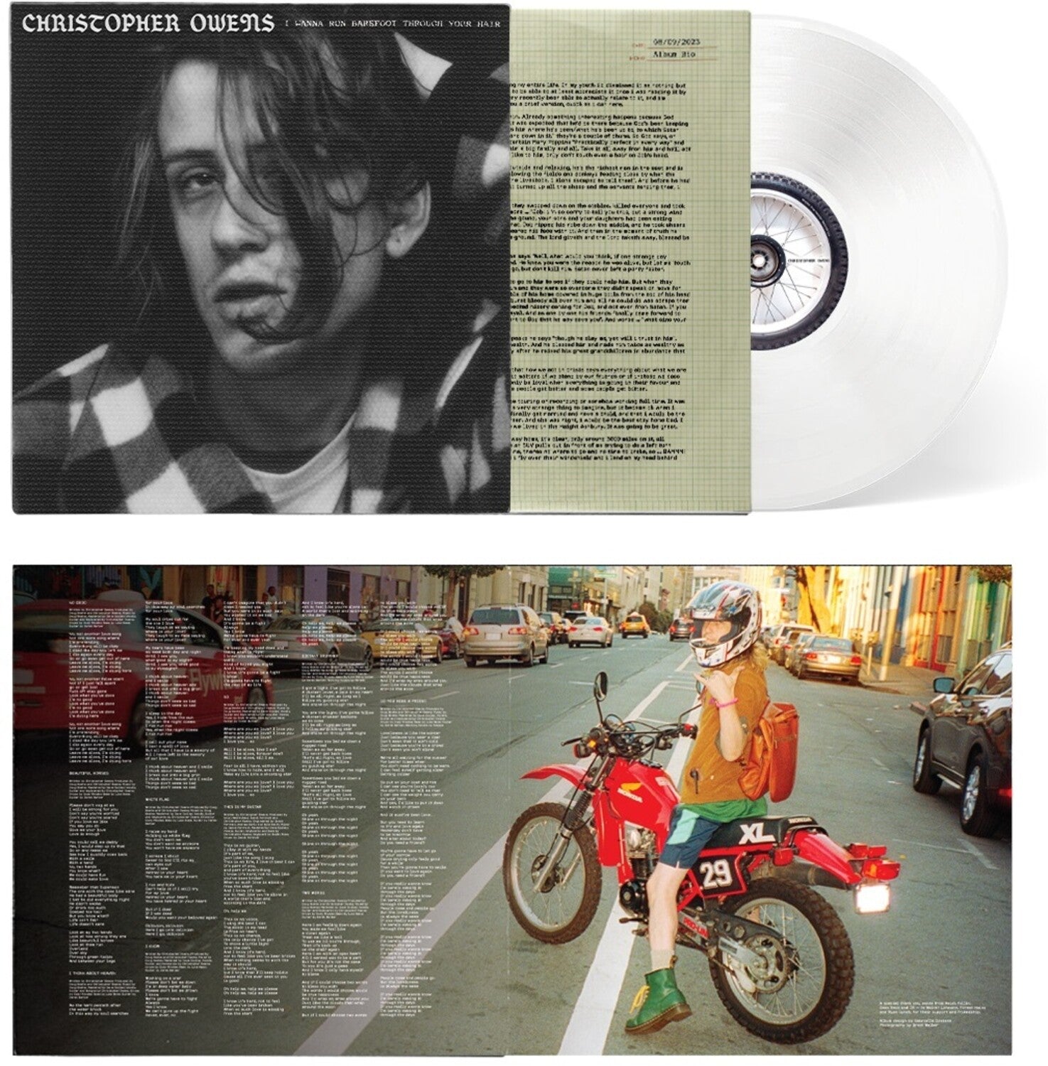 Christopher Owens - I Wanna Run Barefoot Through Your Hair (Clear Vinyl)