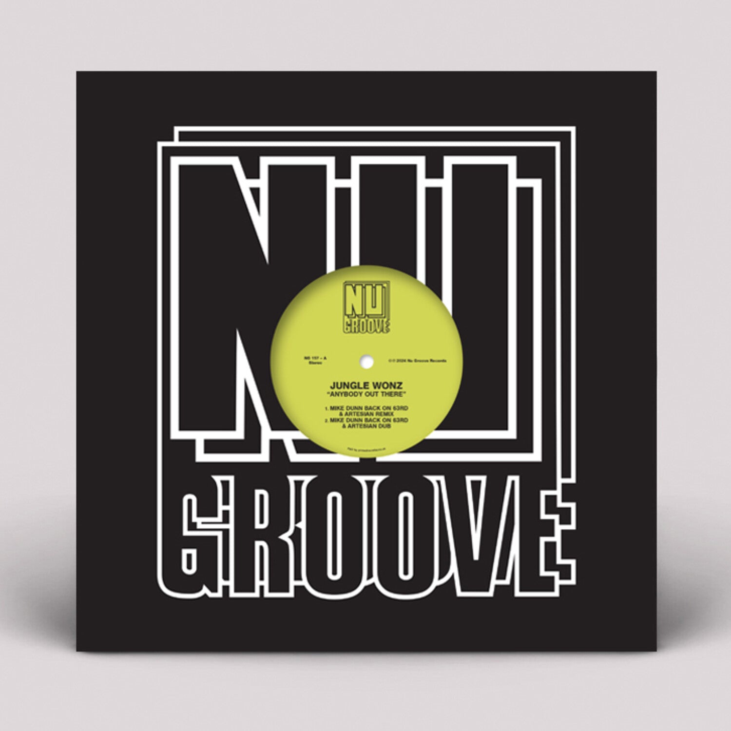 Jungle Wonz (Aka Marshall Jefferson) - Anybody Out There / 20 Paces From The Moon