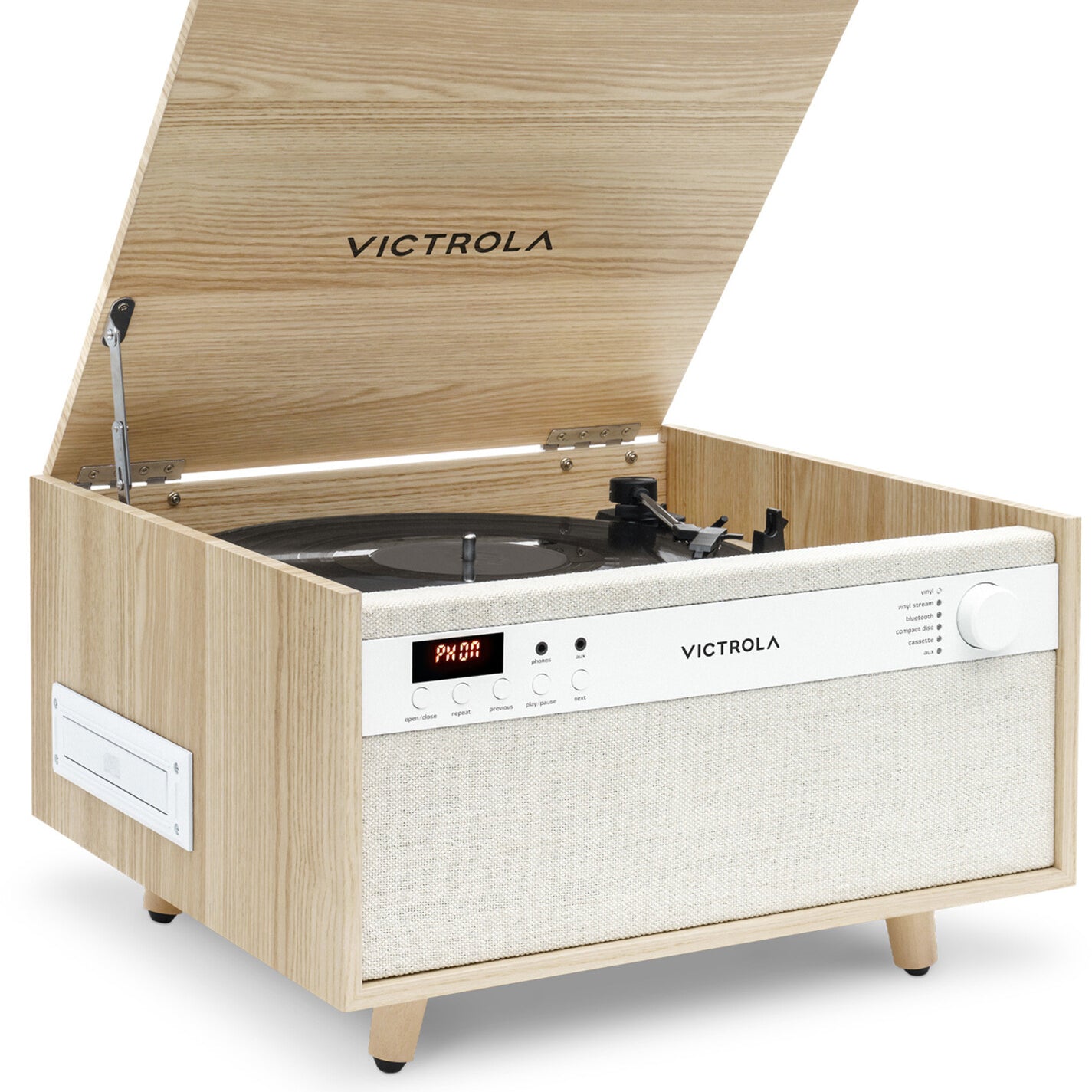Victrola VTA-820SB Century Bluetooth 6-in-1 Music Center