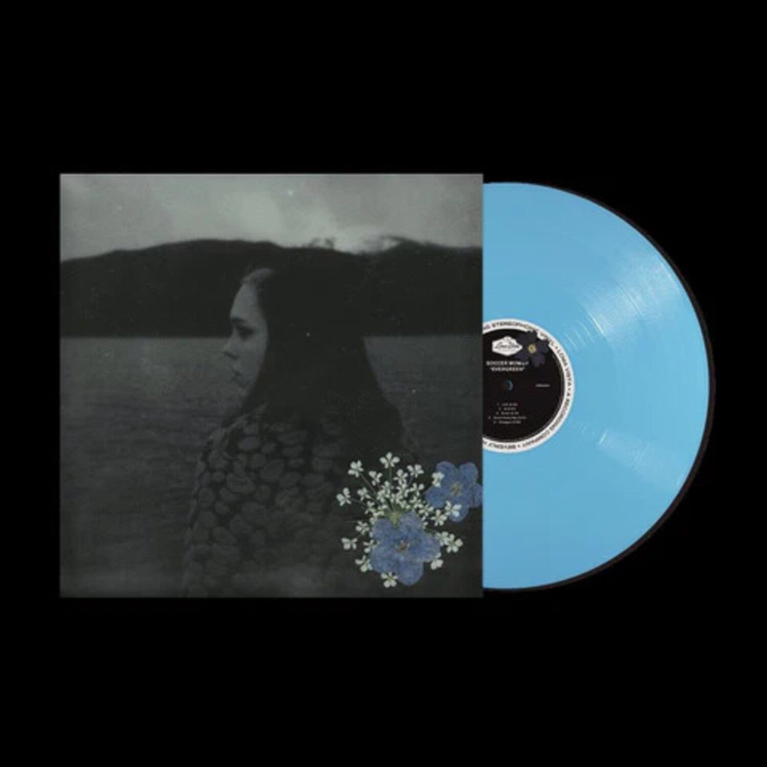 Soccer Mommy - Evergreen - Limited Baby Blue Colored Vinyl (Blue Vinyl)