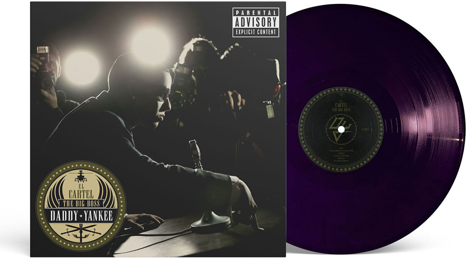 Daddy Yankee - El Cartel: The Big Boss 2xLP (Purple Vinyl)