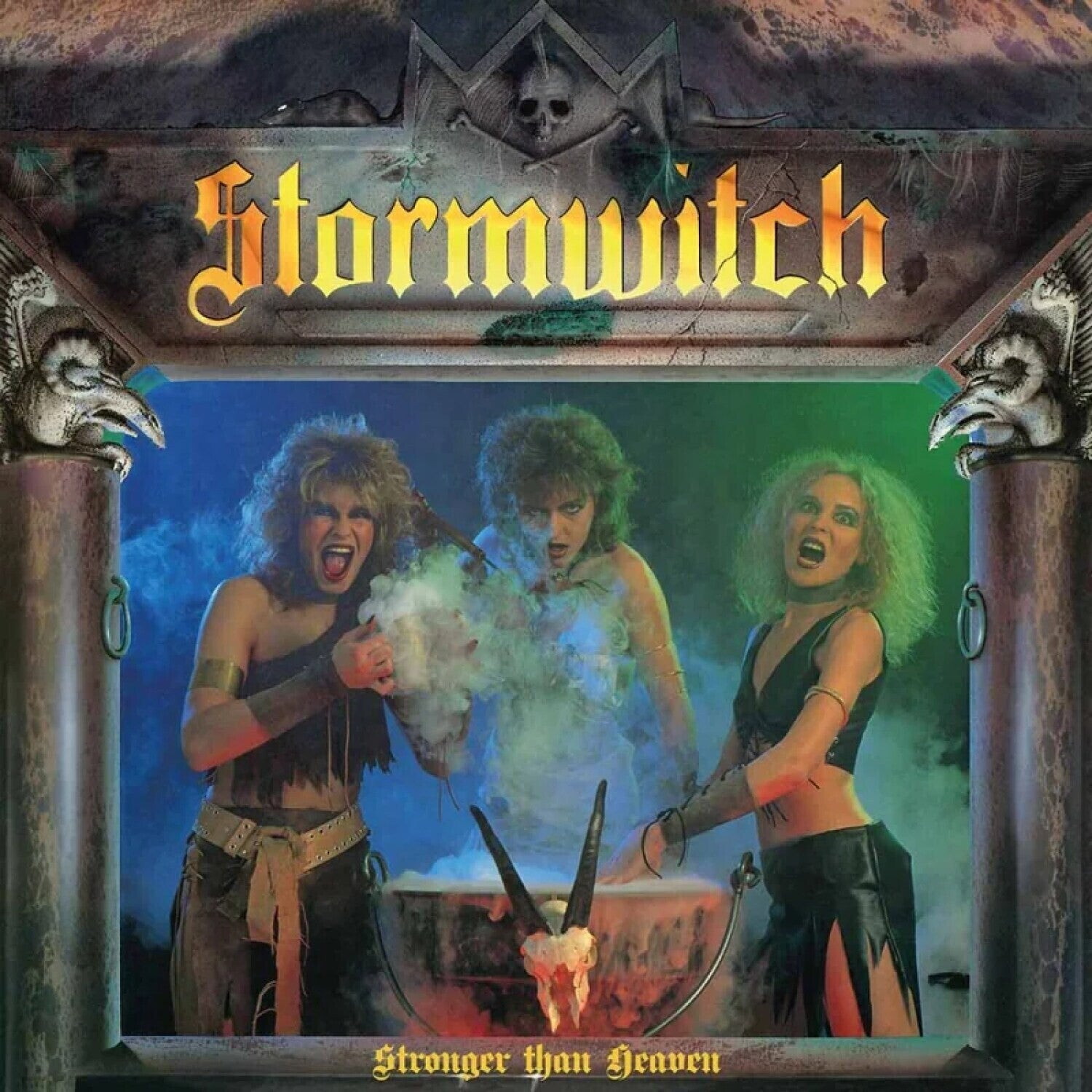 Stormwitch - Stronger Than Heaven - Blue/yellow (Blue Vinyl)