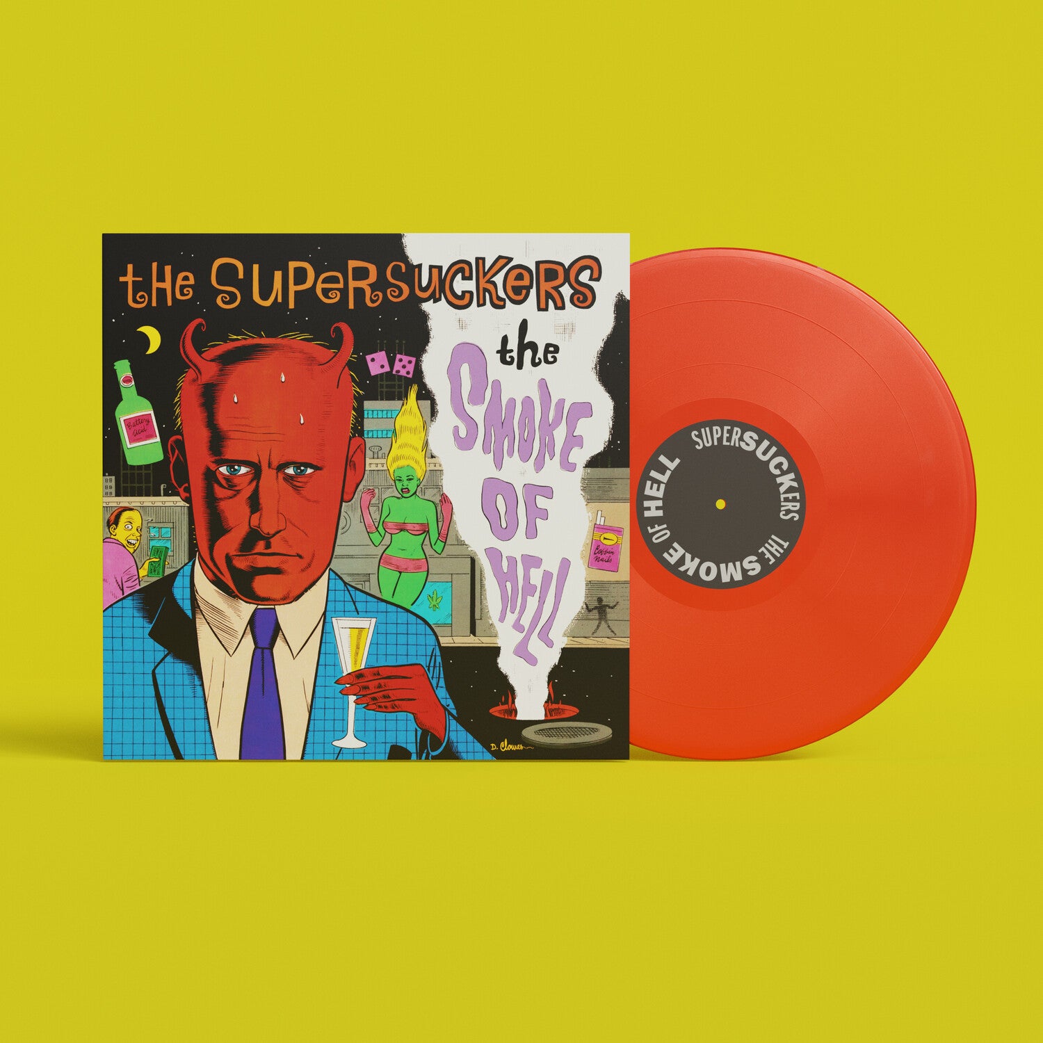 Supersuckers - Smoke of Hell (Red Vinyl)