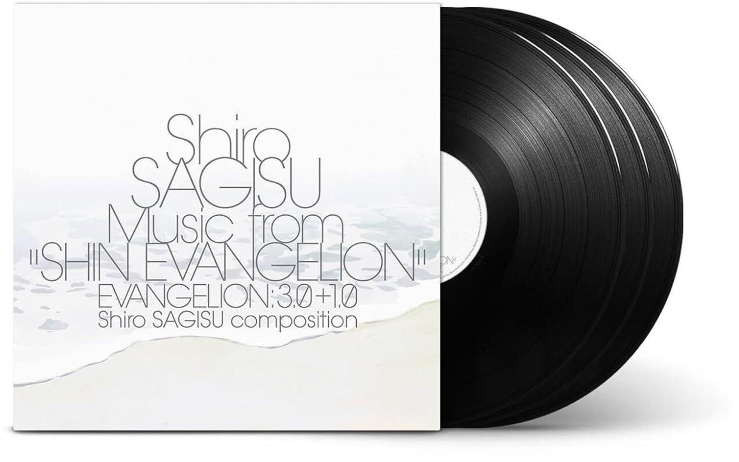 Shiro Sagisu Music from Shin Evangelion Evangelion: 3.0+1.0 3xLP