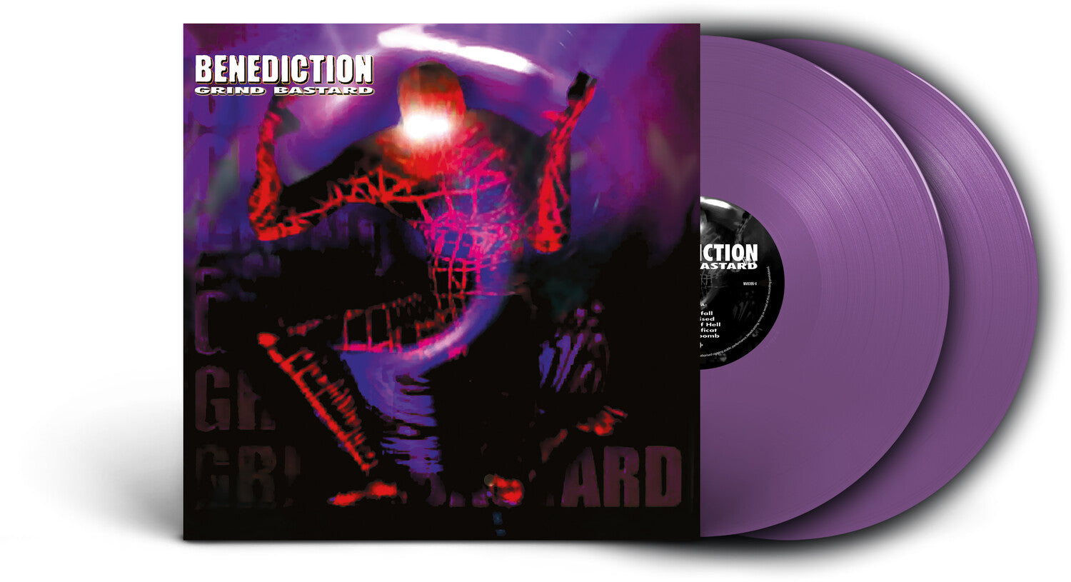 Benediction - Grind Bastard 2xLP (Purple Vinyl)