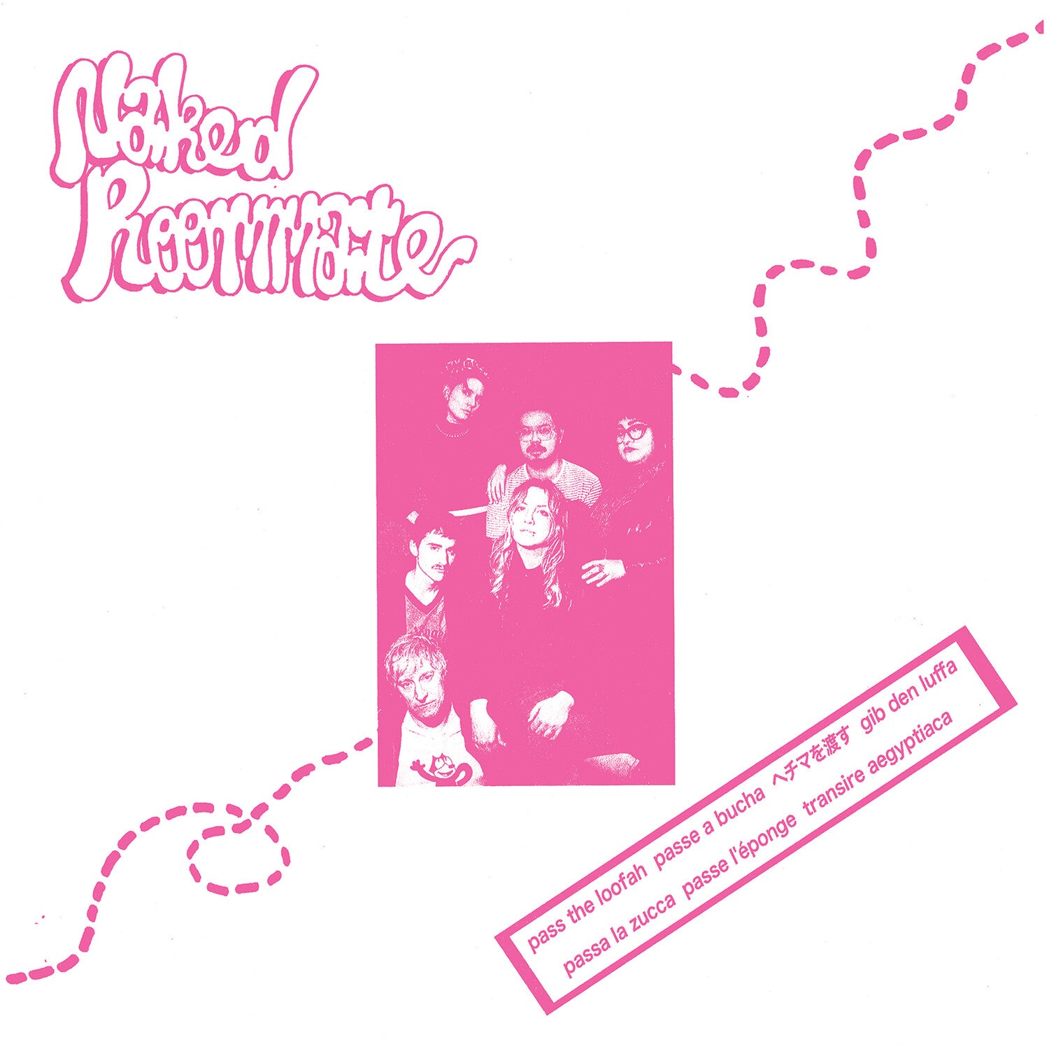 Naked Roommate - Pass the Loofah (Silver Vinyl)