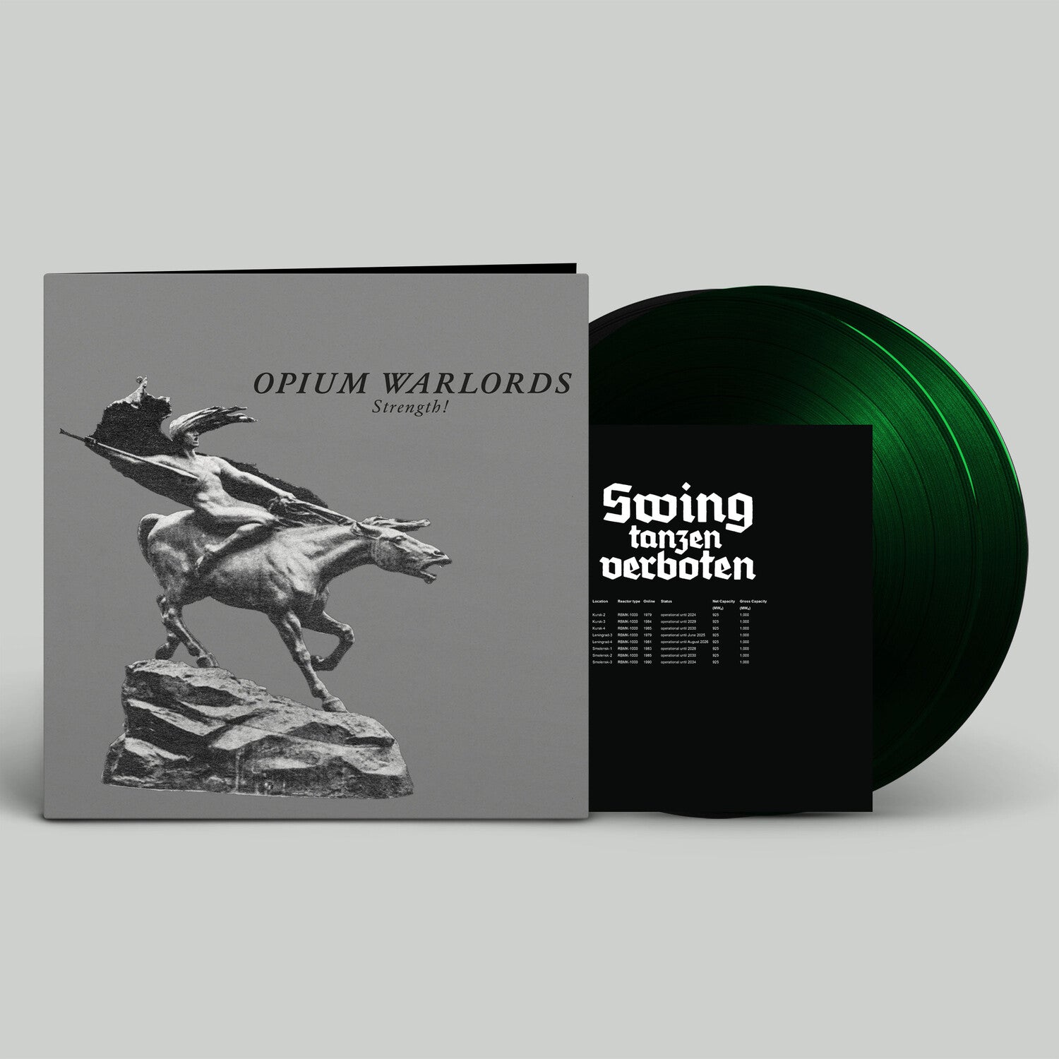 Opium Warlords - Strength 2xLP (Green Vinyl)
