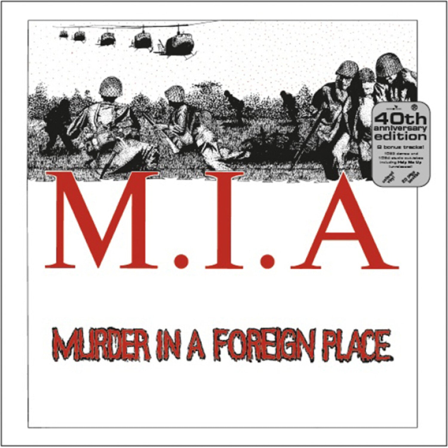 M.I.A. - Murder In A Foreign Place 40th Anniversary (Red Vinyl)
