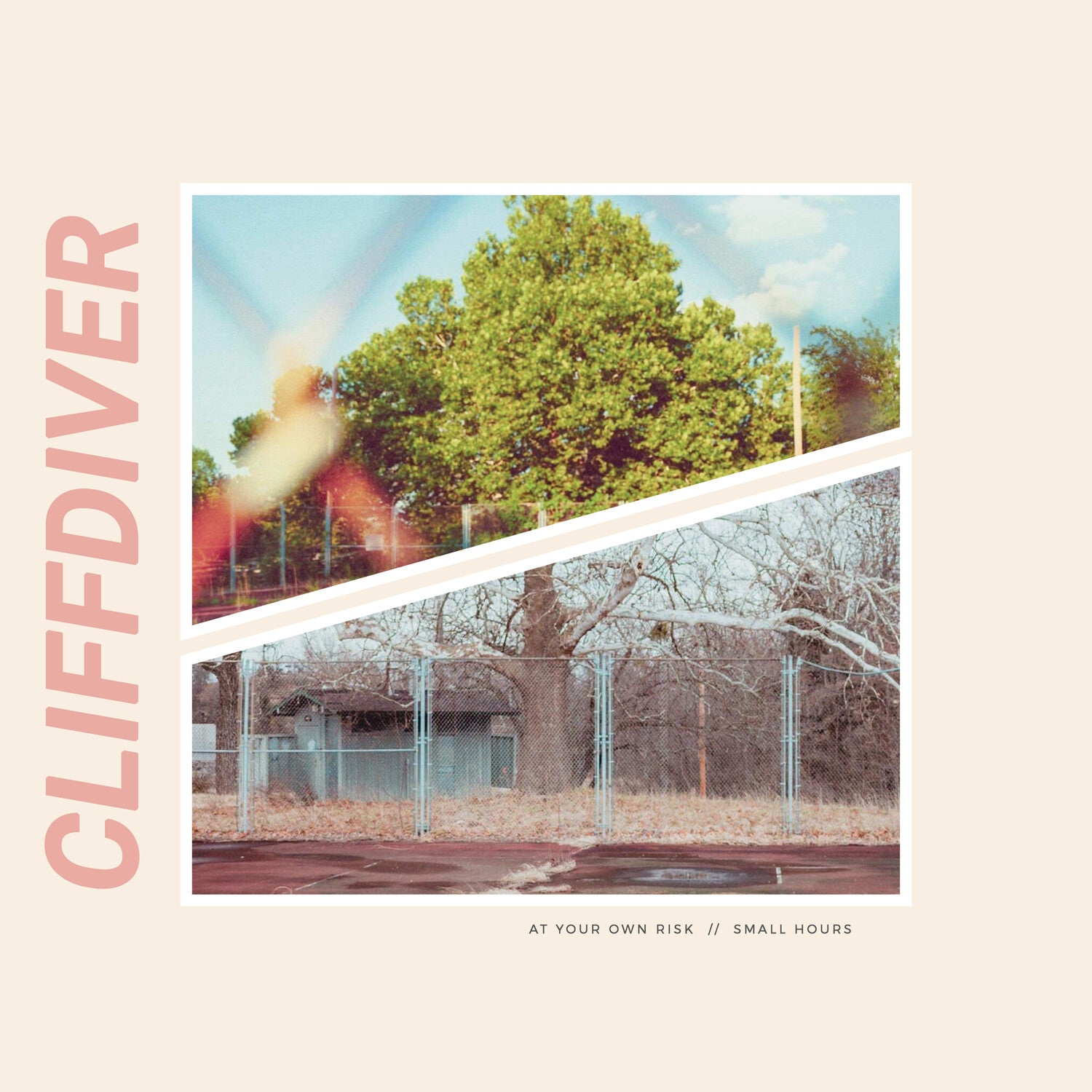 Cliffdiver - At Your Own Risk / Small Hours - Hot Pink (Pink Vinyl)