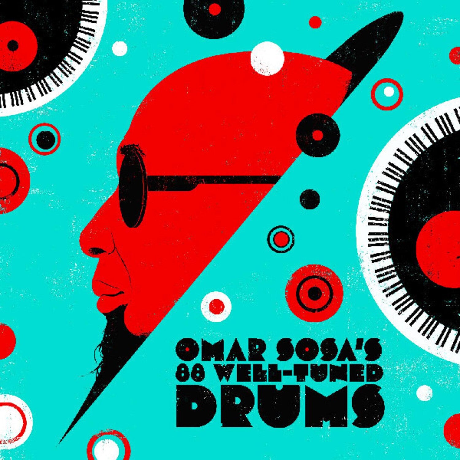 Omar Sosa's 88 Well-tuned Drums (White Vinyl)