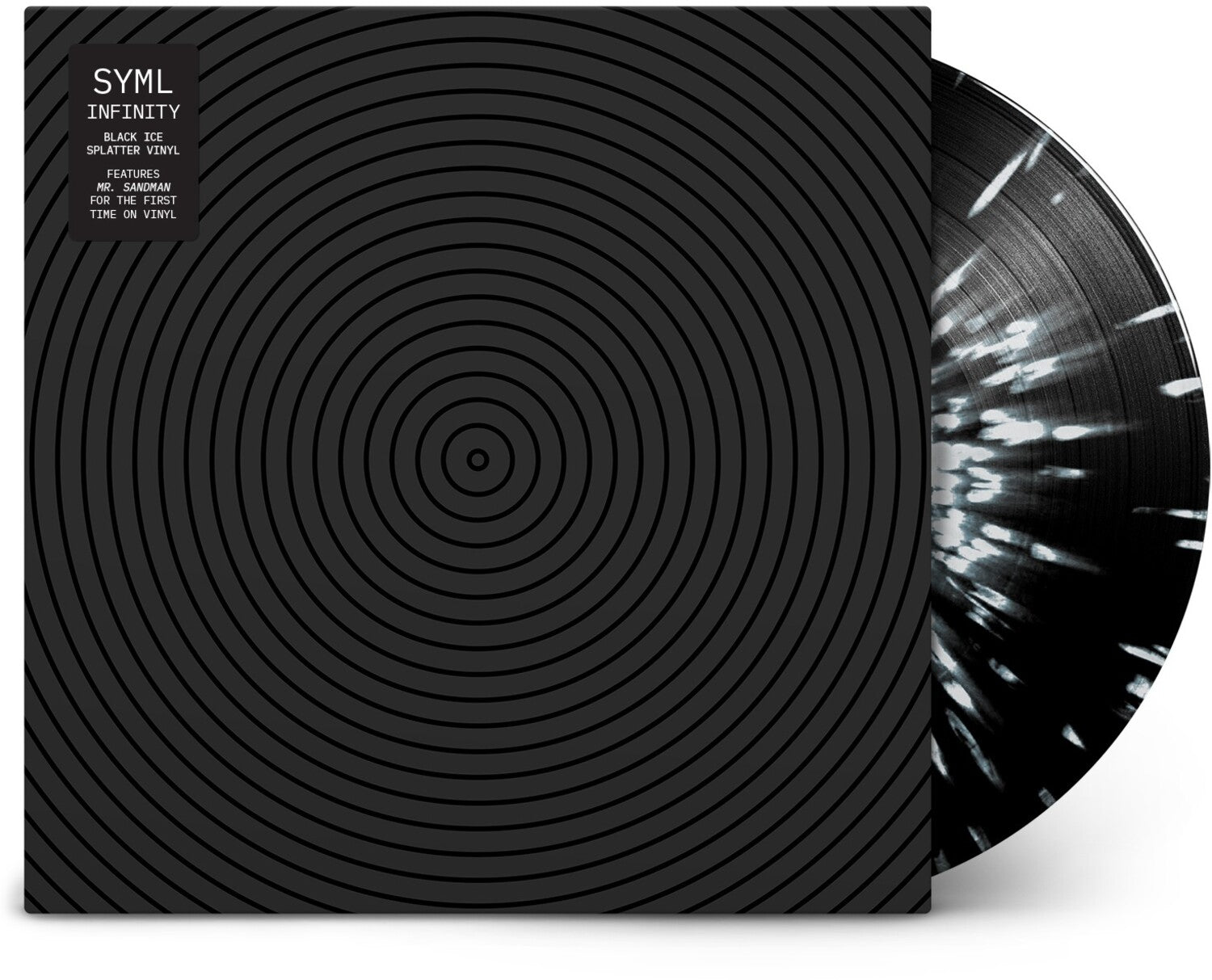 Syml - Infinity - Black Ice with White Splatter