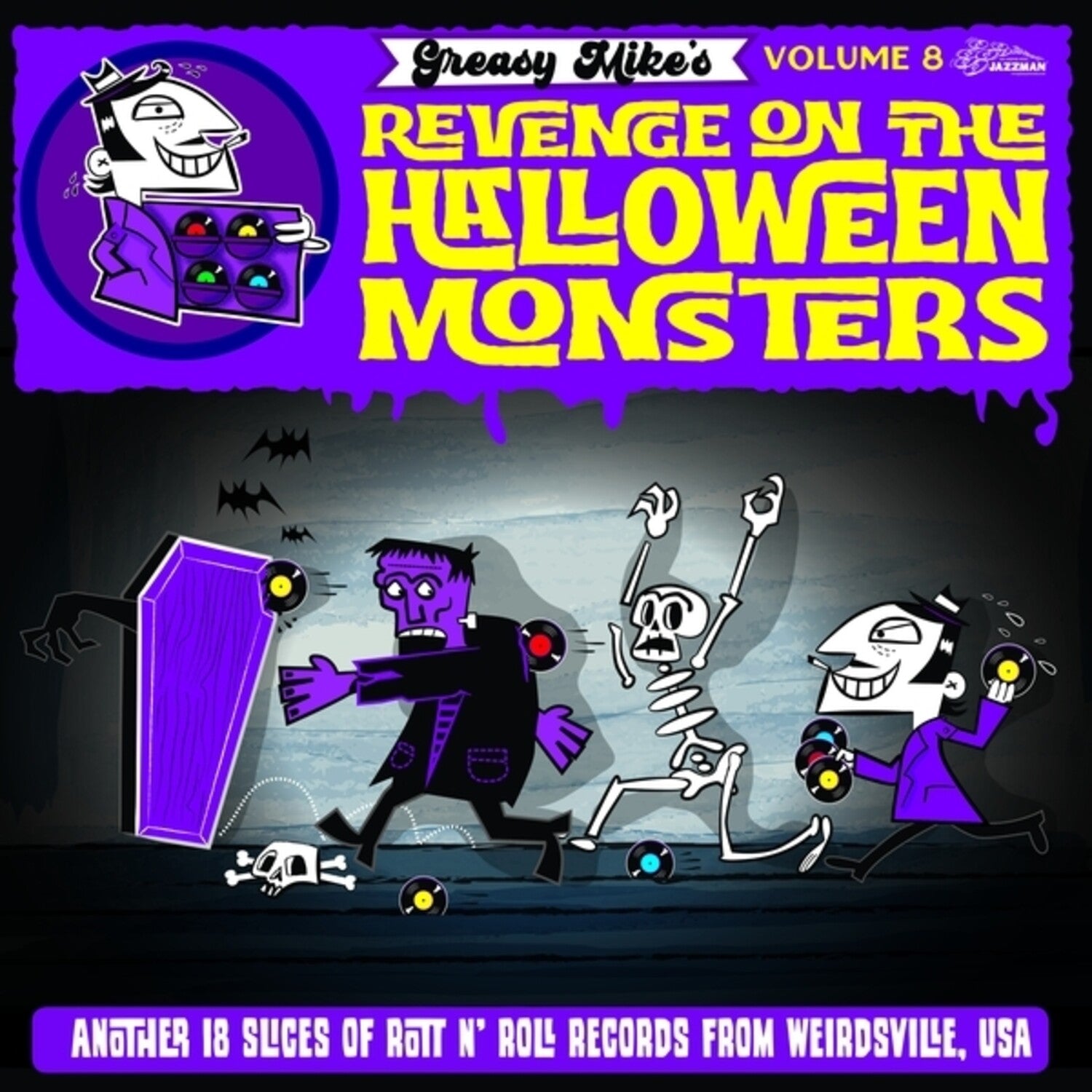Greasy Mike 8: Revenge on Halloween Monsters / Var - Greasy Mike, Vol. 8: Revenge On The Halloween Monsters
