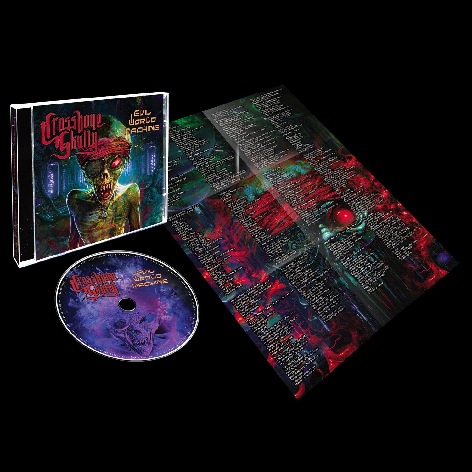 Crossbone Skully - Evil World Machine (CD)