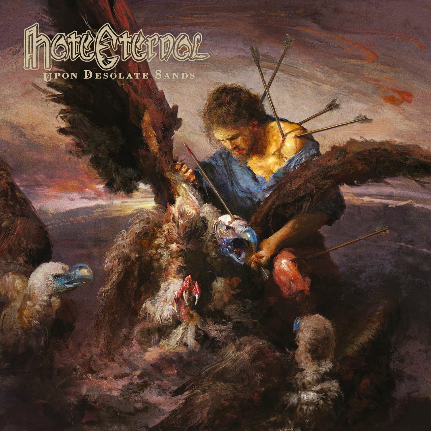Hate Eternal - Upon Desolate Sands (Blue Vinyl)