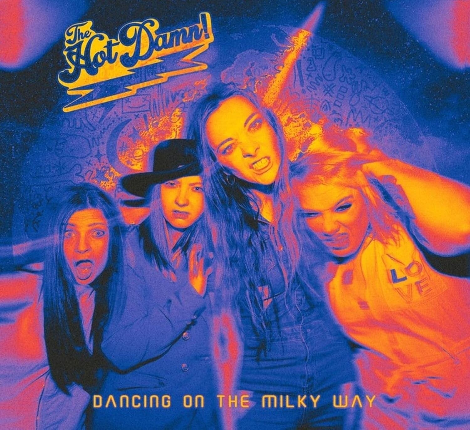 Hot Damn - Dancing On The Milky Way (Yellow Vinyl)