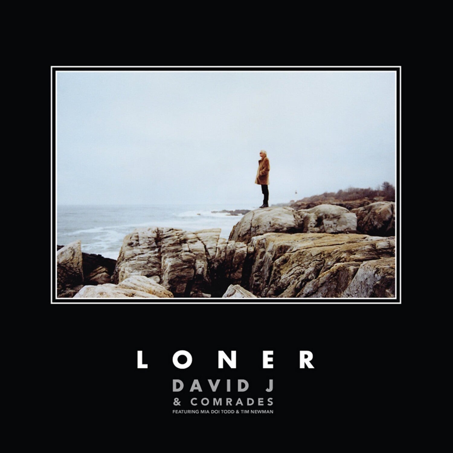 David J & Comrades - Loner (Orange Vinyl)