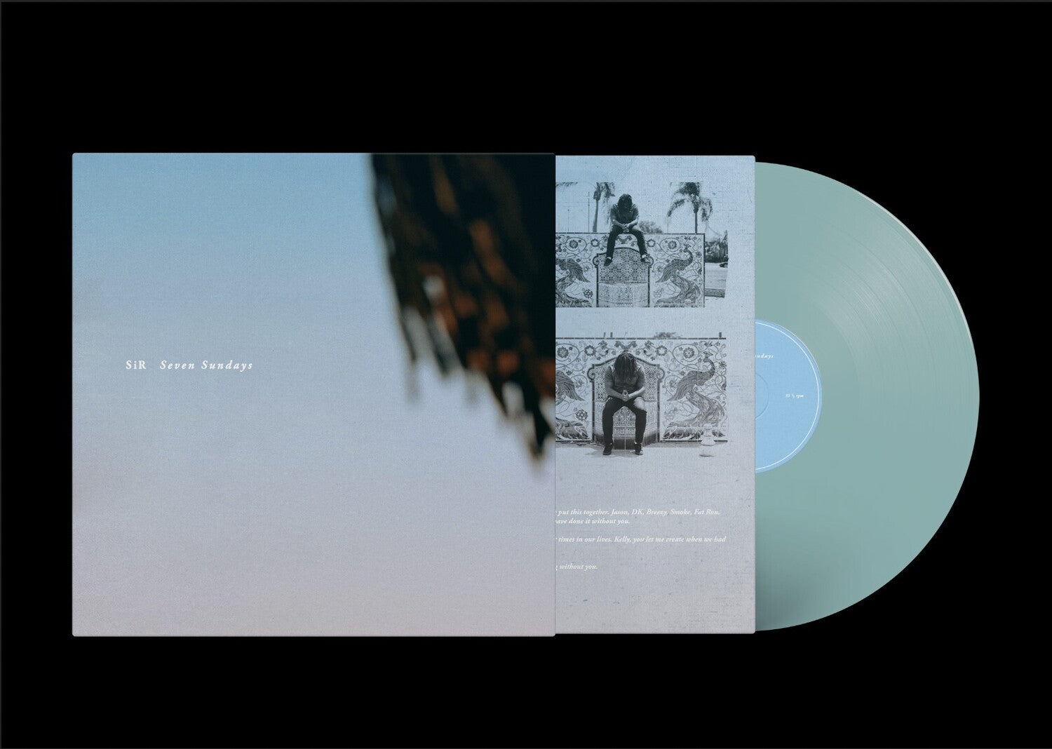 Sir - Seven Sundays - Transparent Blue (Clear Vinyl)