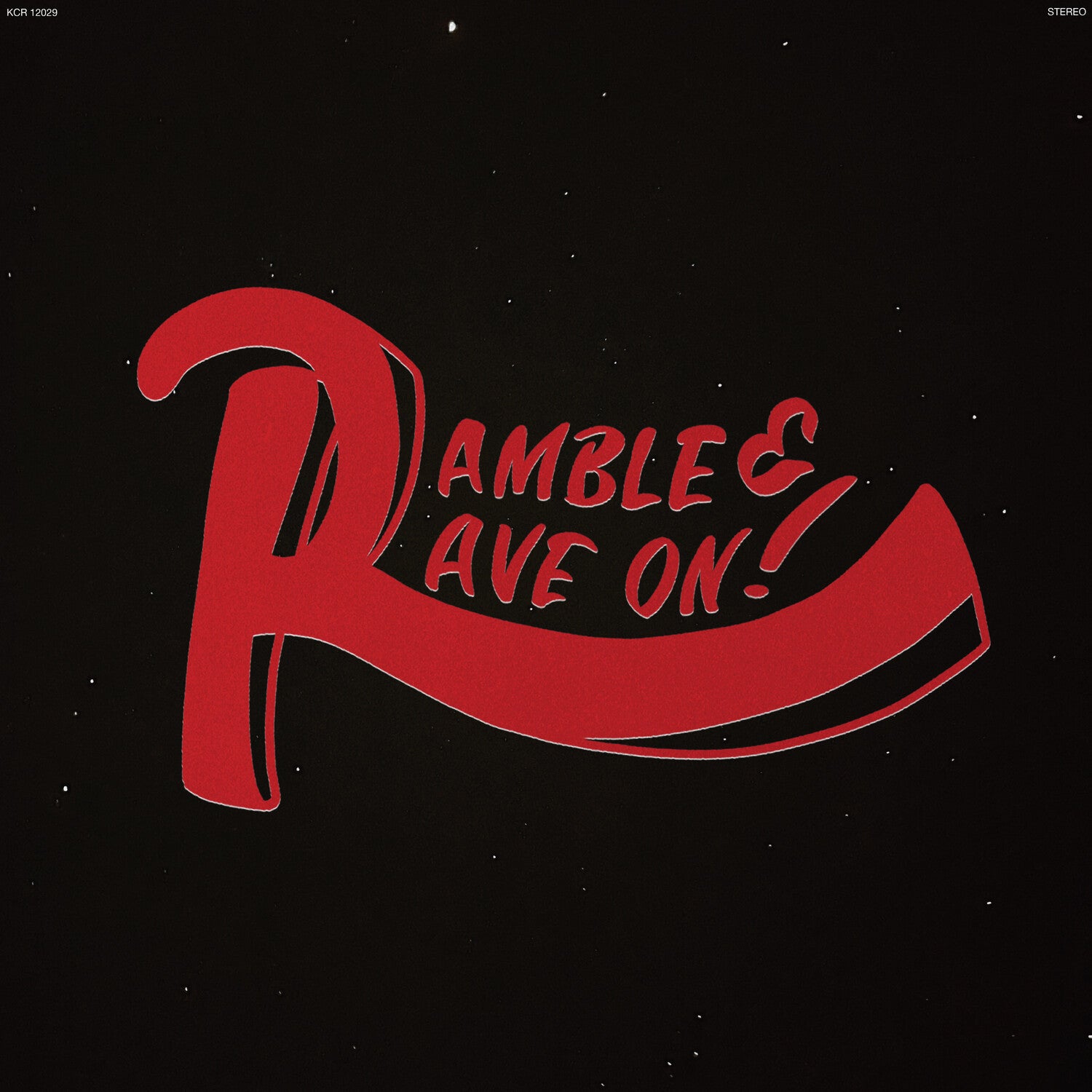 Andrew Gabbard - Ramble & Rave On! - Clear With Black Swirl (Clear Vinyl)