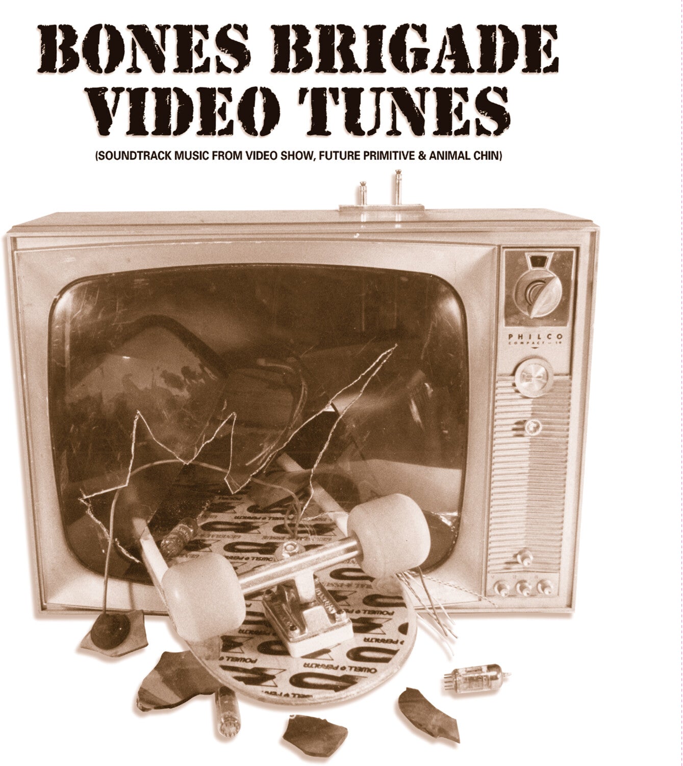 Bones Brigade Video Tunes - O.S.T. - Bones Brigade Video Tunes (Original Soundtrack) - Black and Red 2xLP