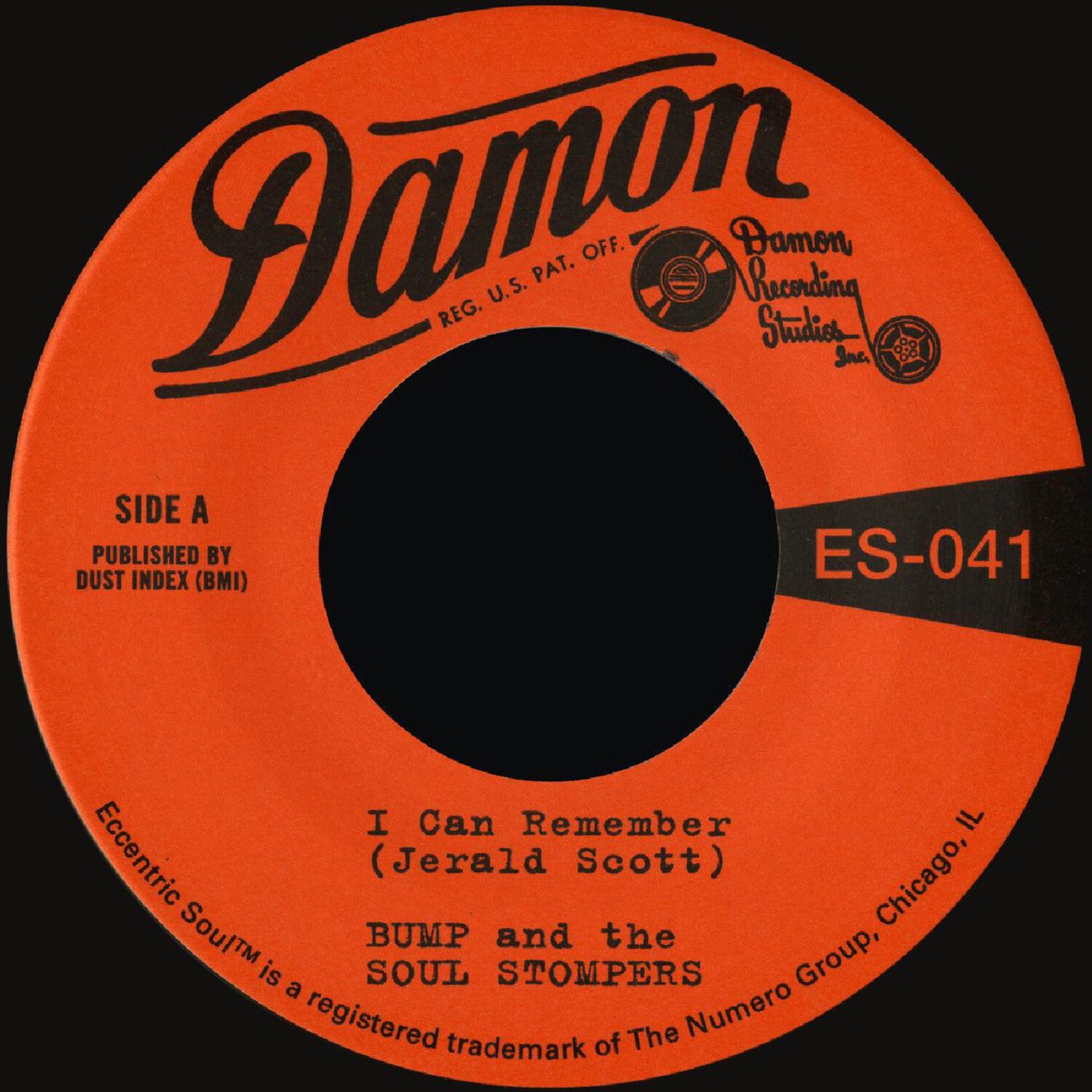 Bump & the Soul Stompers - I Can Remember B/W Standing on the Outside - Coke Bottle Clear (Clear Vinyl)