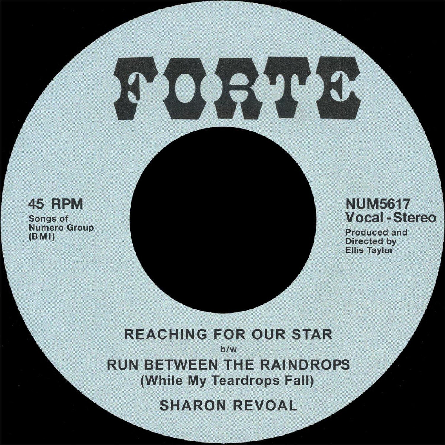 Sharon Revoal - Reaching for Our Star B/W Run Between the Raindrops