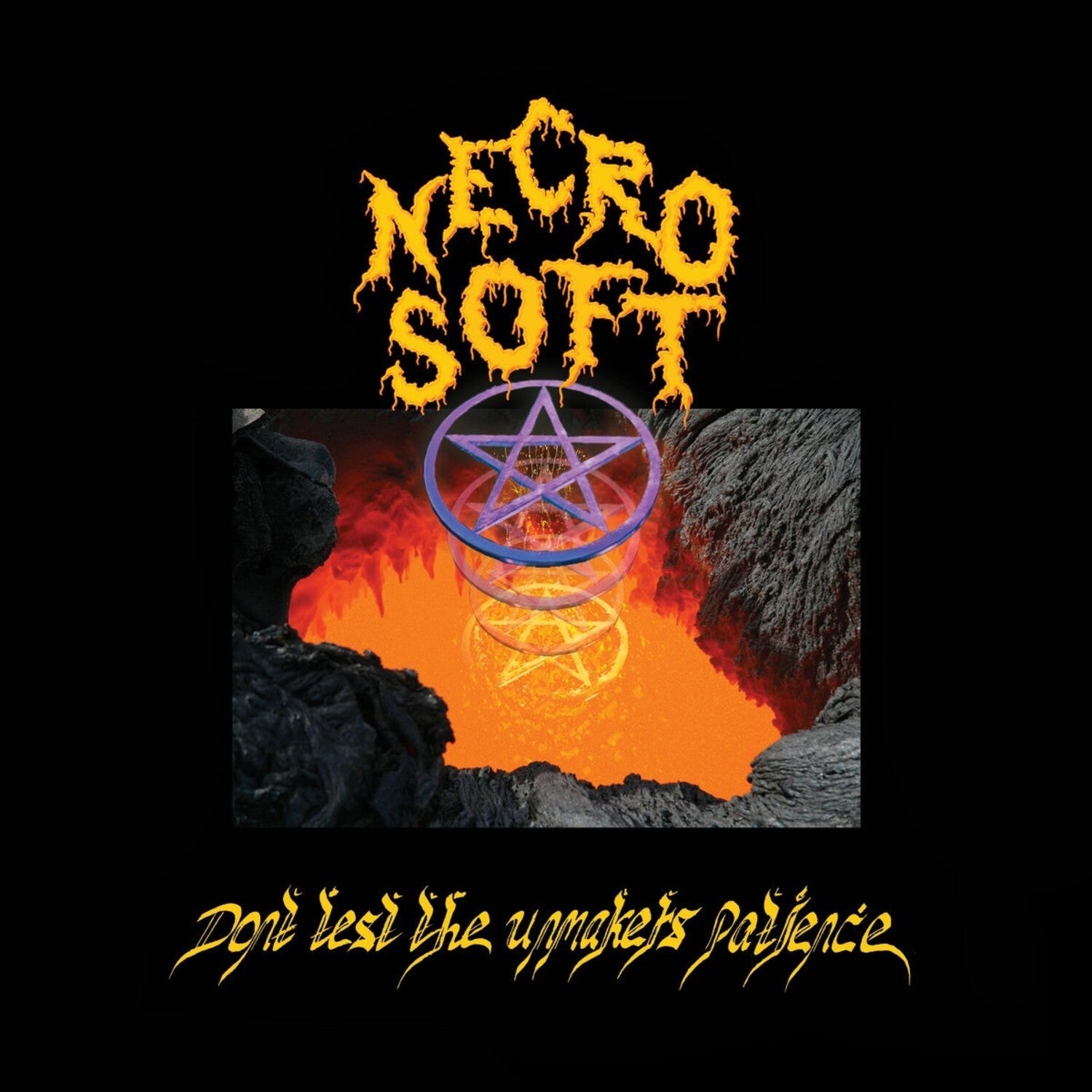 Necro Soft - Don't Test The Unmaker's Patience (Purple Vinyl)