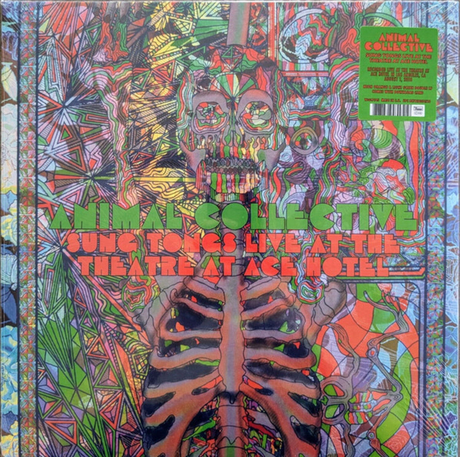 Animal Collective - Sung Tongs Live at the Theatre at Ace Hotel - Ltd Light Green and Neon Orange Vinyl (Green Vinyl)