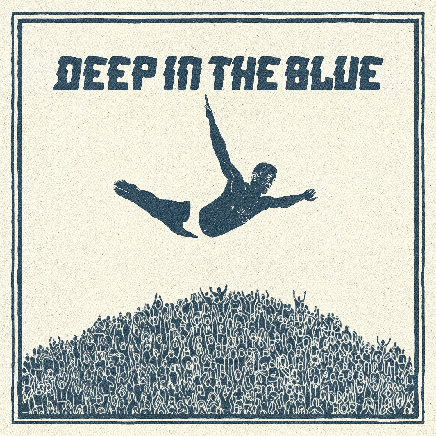 Tiny Moving Parts - Deep in the Blue - Milky Clear (White Vinyl)